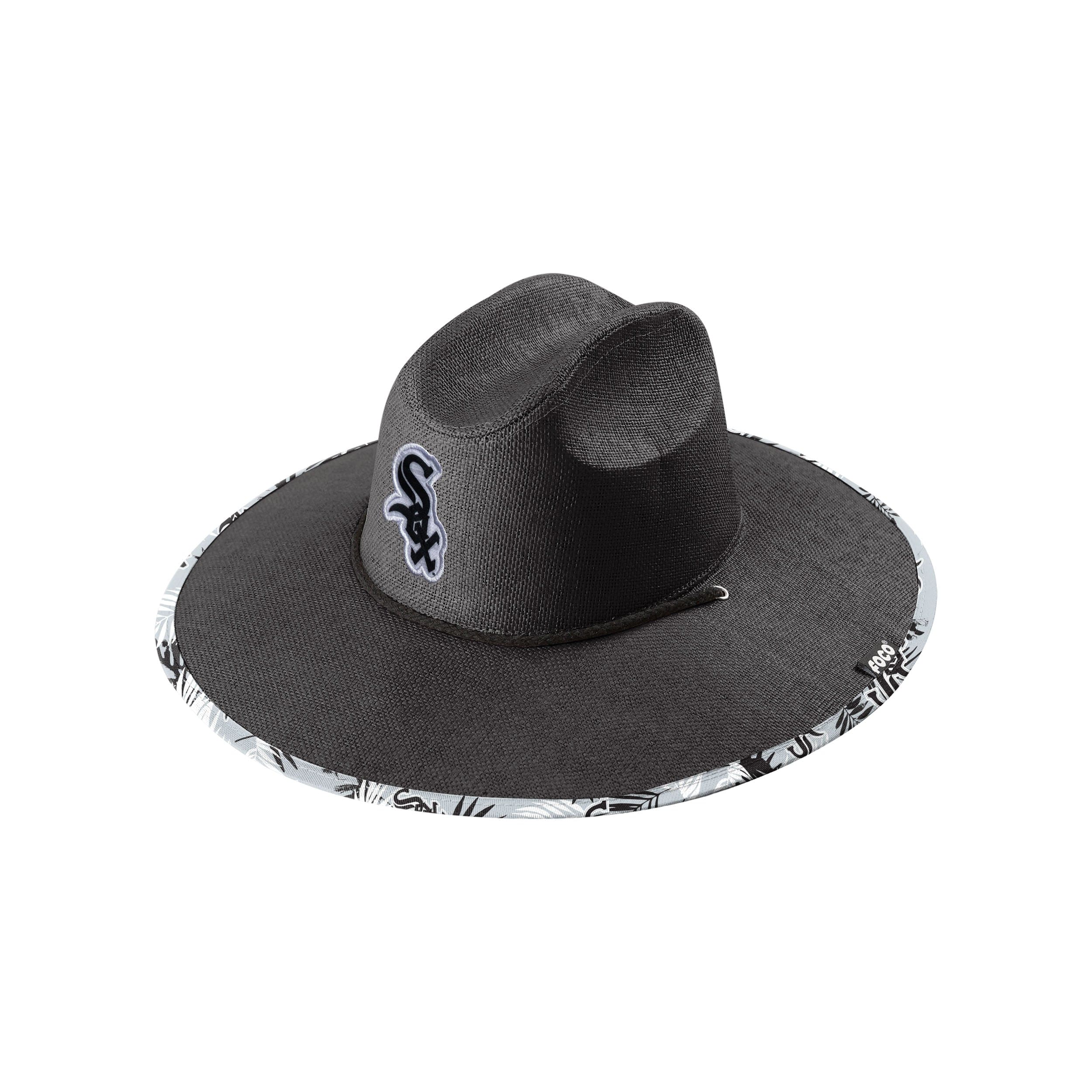 Chicago White Sox MLB Team Color Straw Hat - Image 3