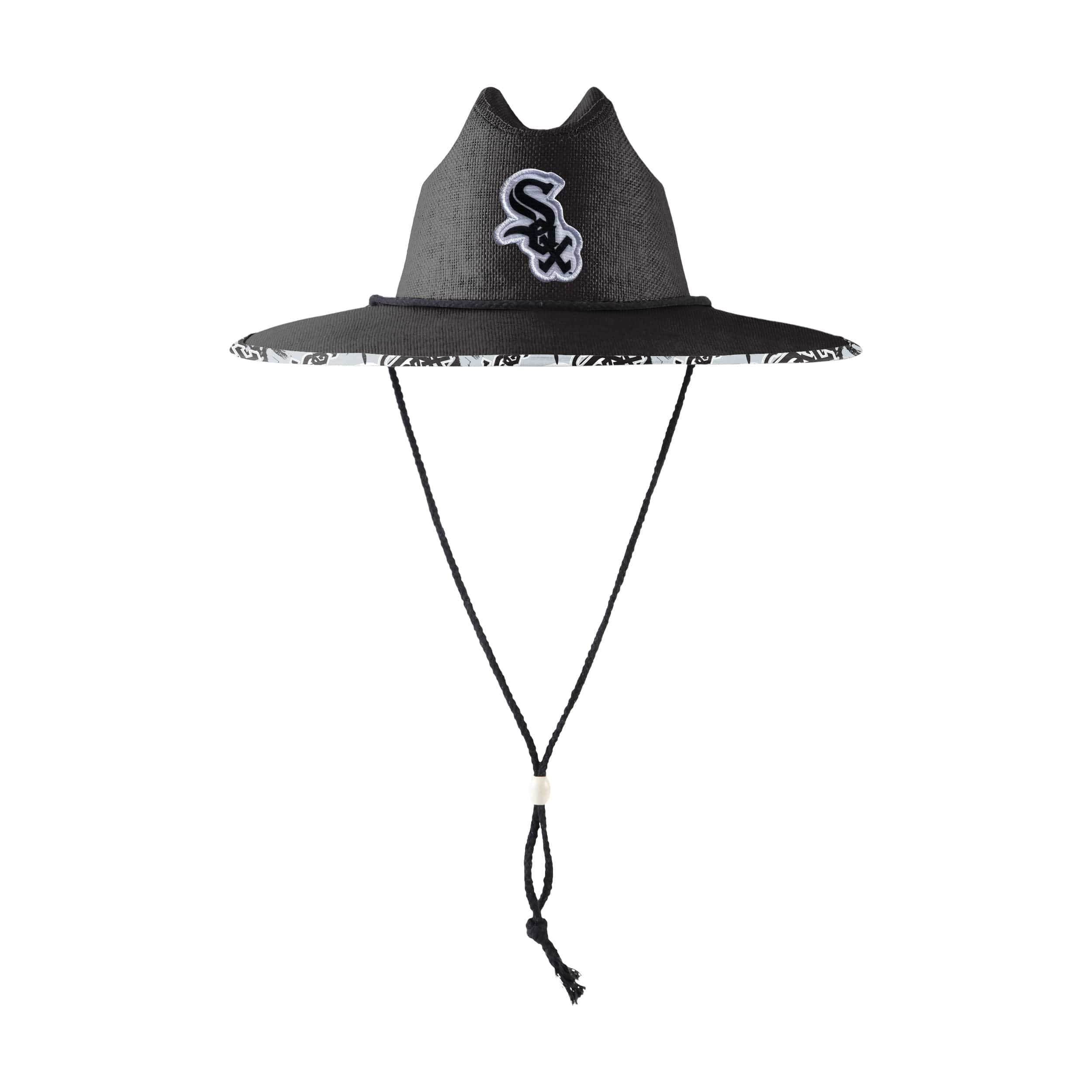 Chicago White Sox MLB Team Color Straw Hat - Image 6