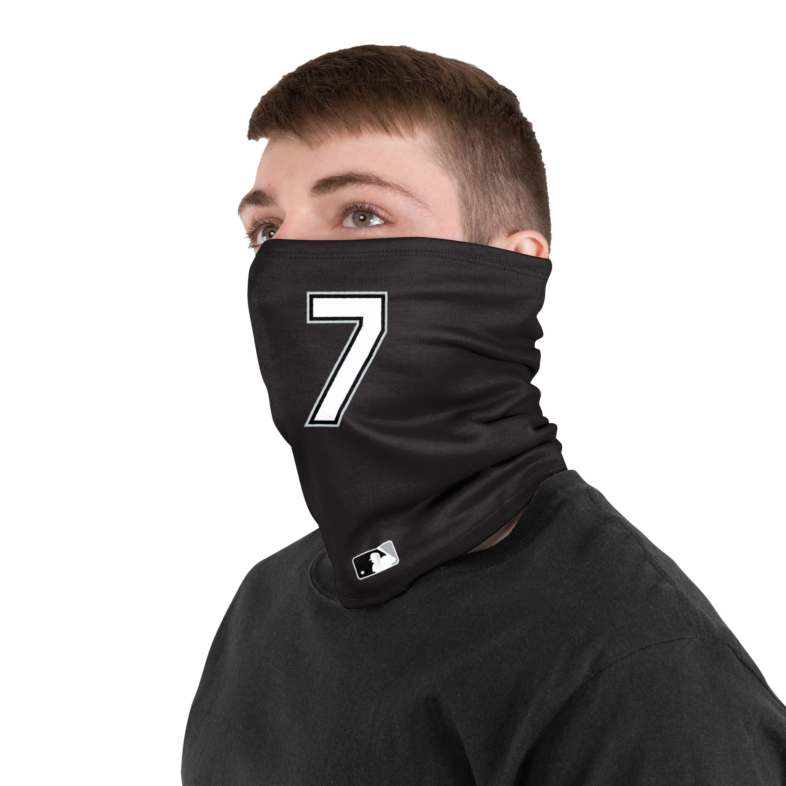 Chicago White Sox MLB Tim Anderson On-Field Black Gaiter Scarf - Image 3