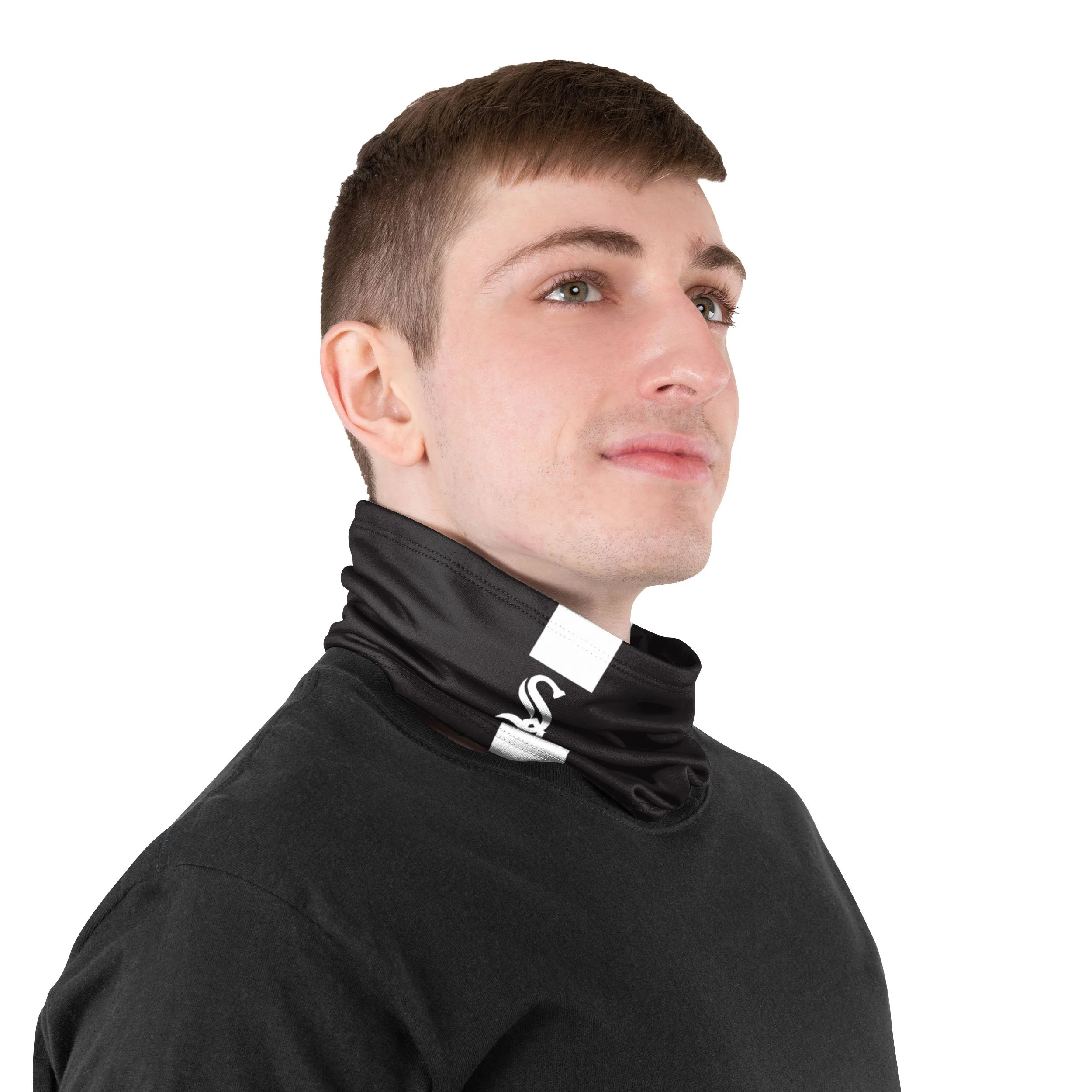 Chicago White Sox MLB Tim Anderson On-Field Black Gaiter Scarf - Image 4