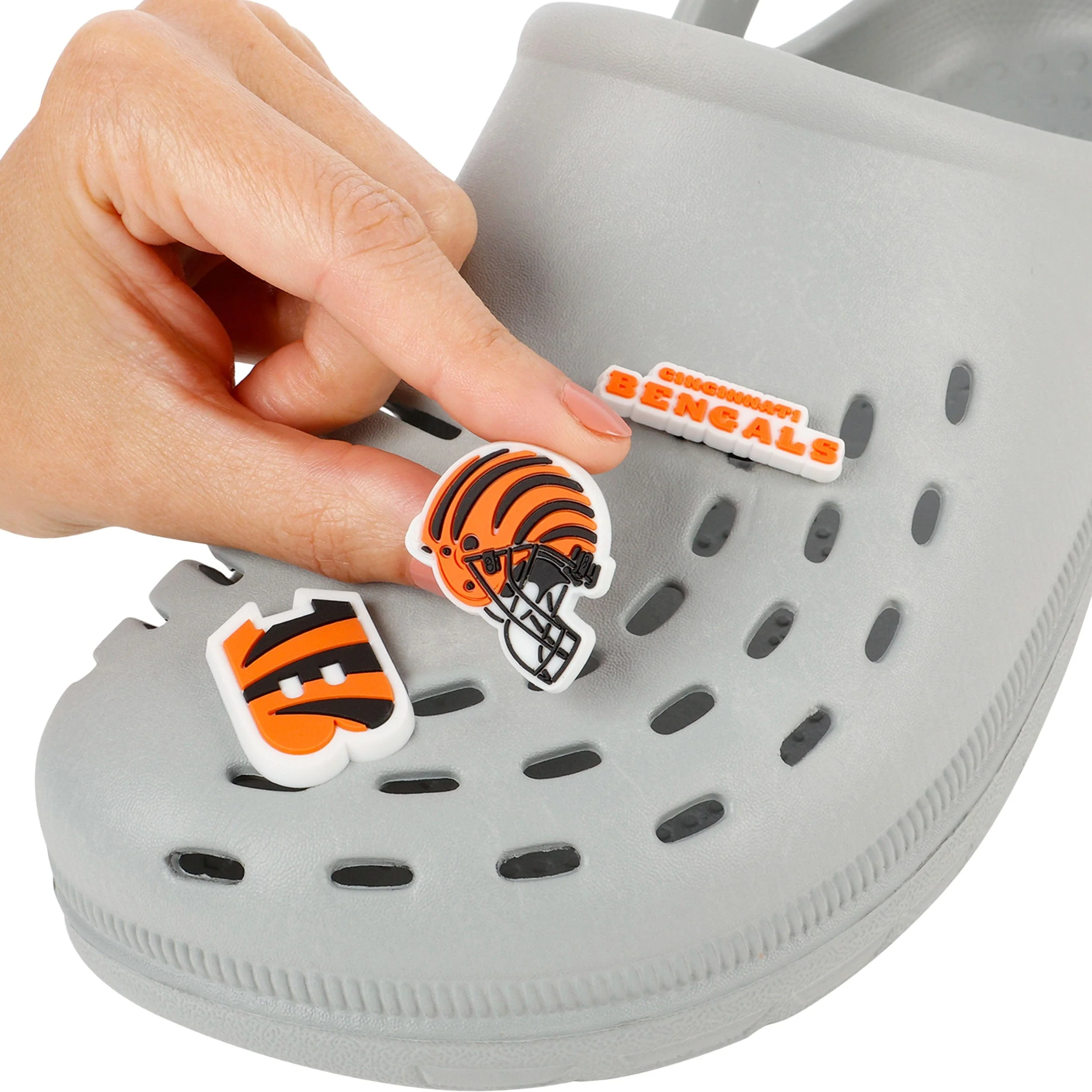 Cincinnati Bengals NFL 10 Pack Team Clog Charms - Image 3