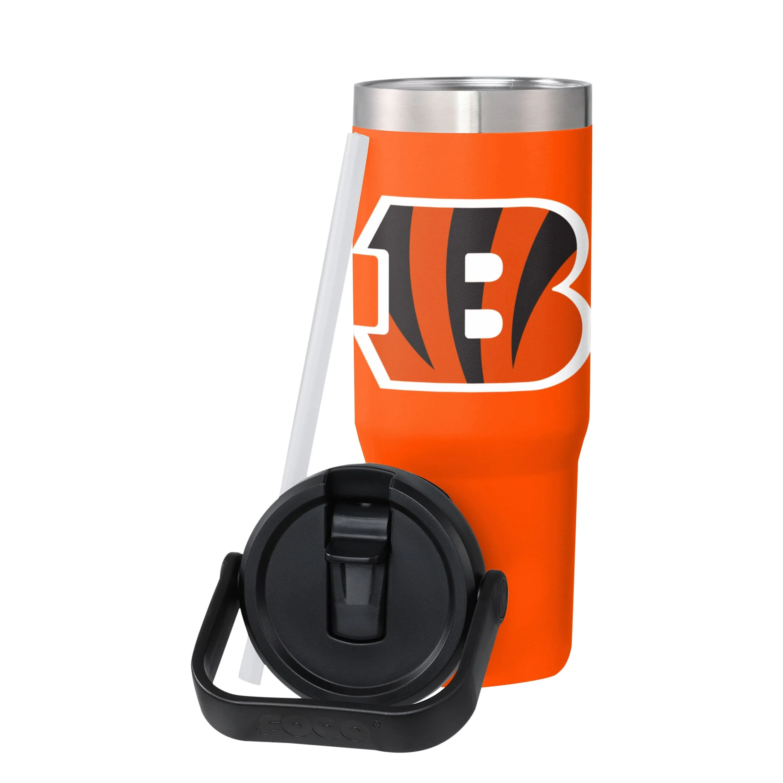 Cincinnati Bengals NFL 30 oz Straw Tumbler - Image 3