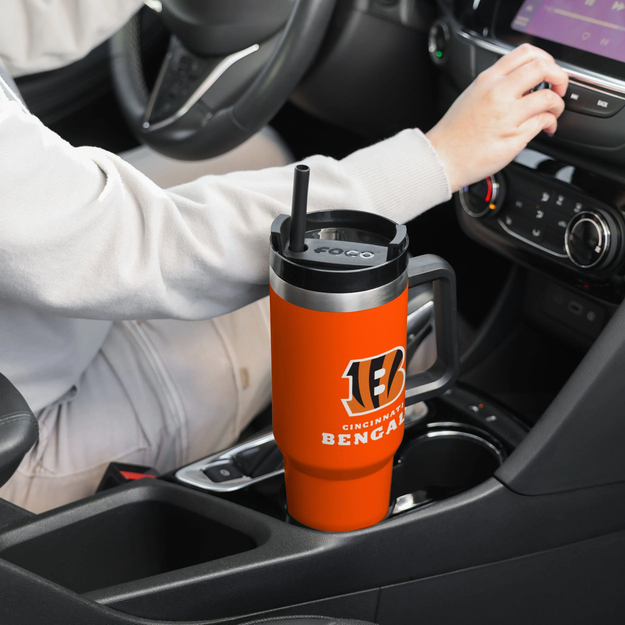 Cincinnati Bengals NFL 40 oz XL Tumbler - Image 4