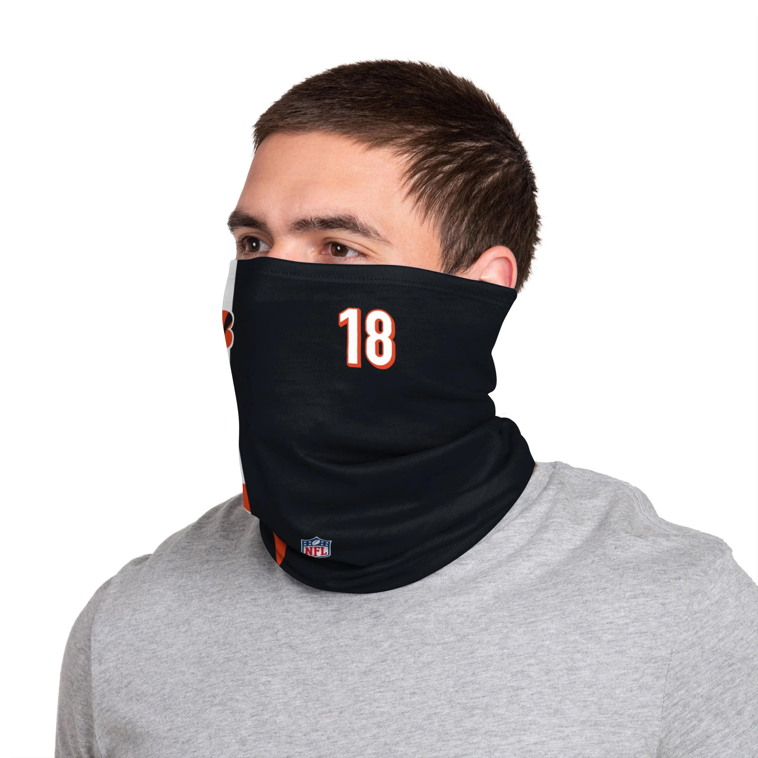 Cincinnati Bengals NFL AJ Green On-Field Sideline Gaiter Scarf - Image 3