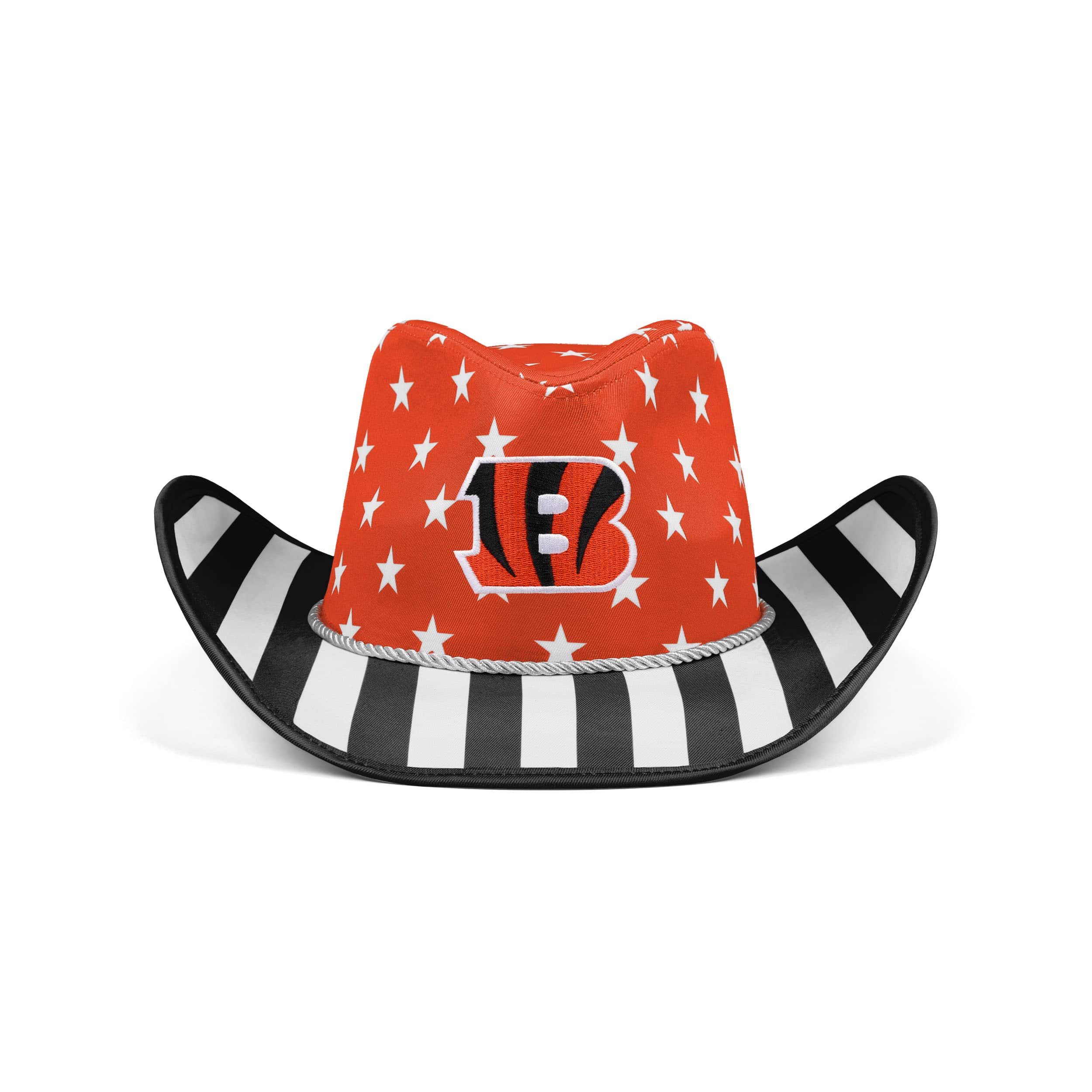 Cincinnati Bengals NFL Americana Cowboy Hat (PREORDER - SHIPS MID JUNE) - Image 3