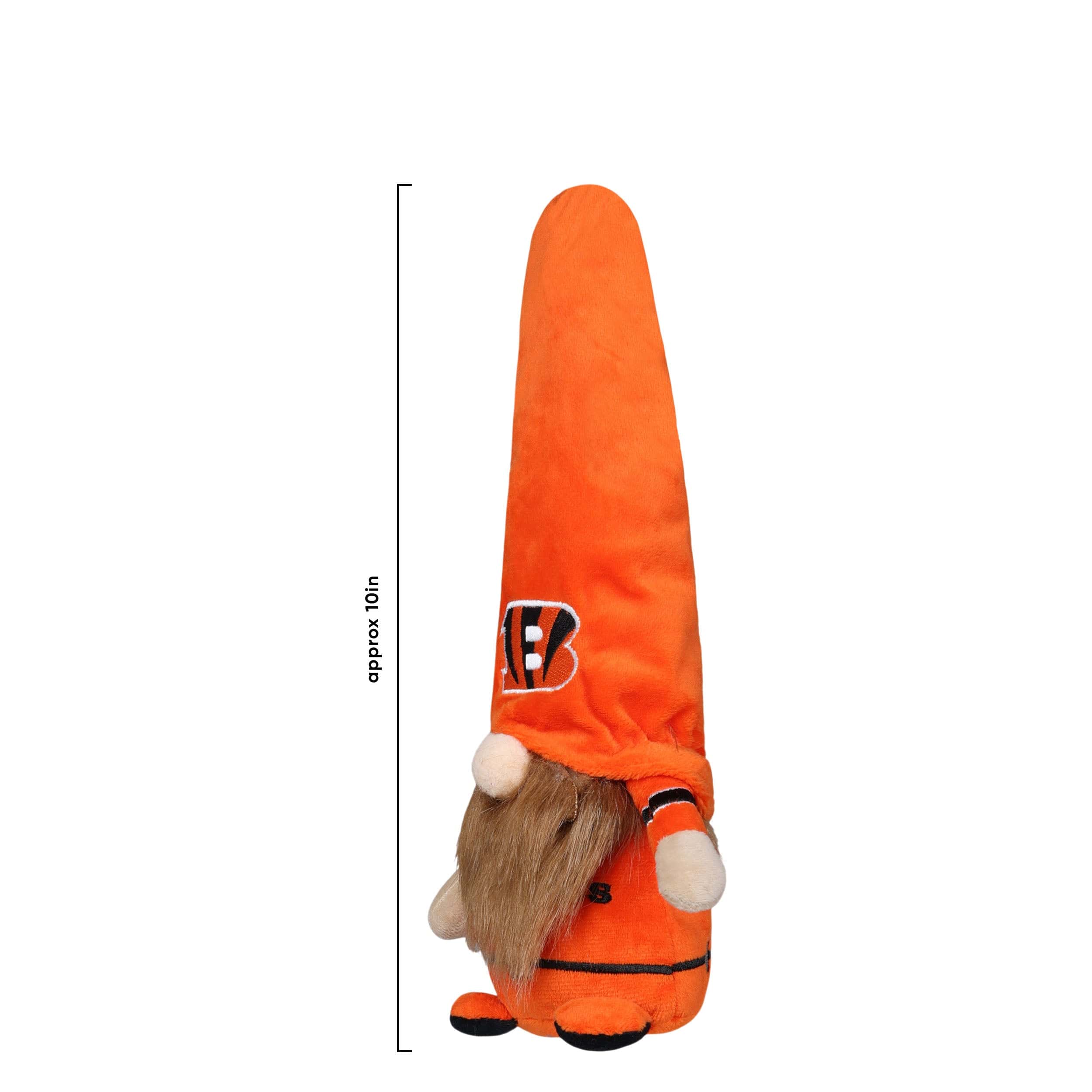 Cincinnati Bengals NFL Bearded Stocking Cap Plush Gnome - Image 2