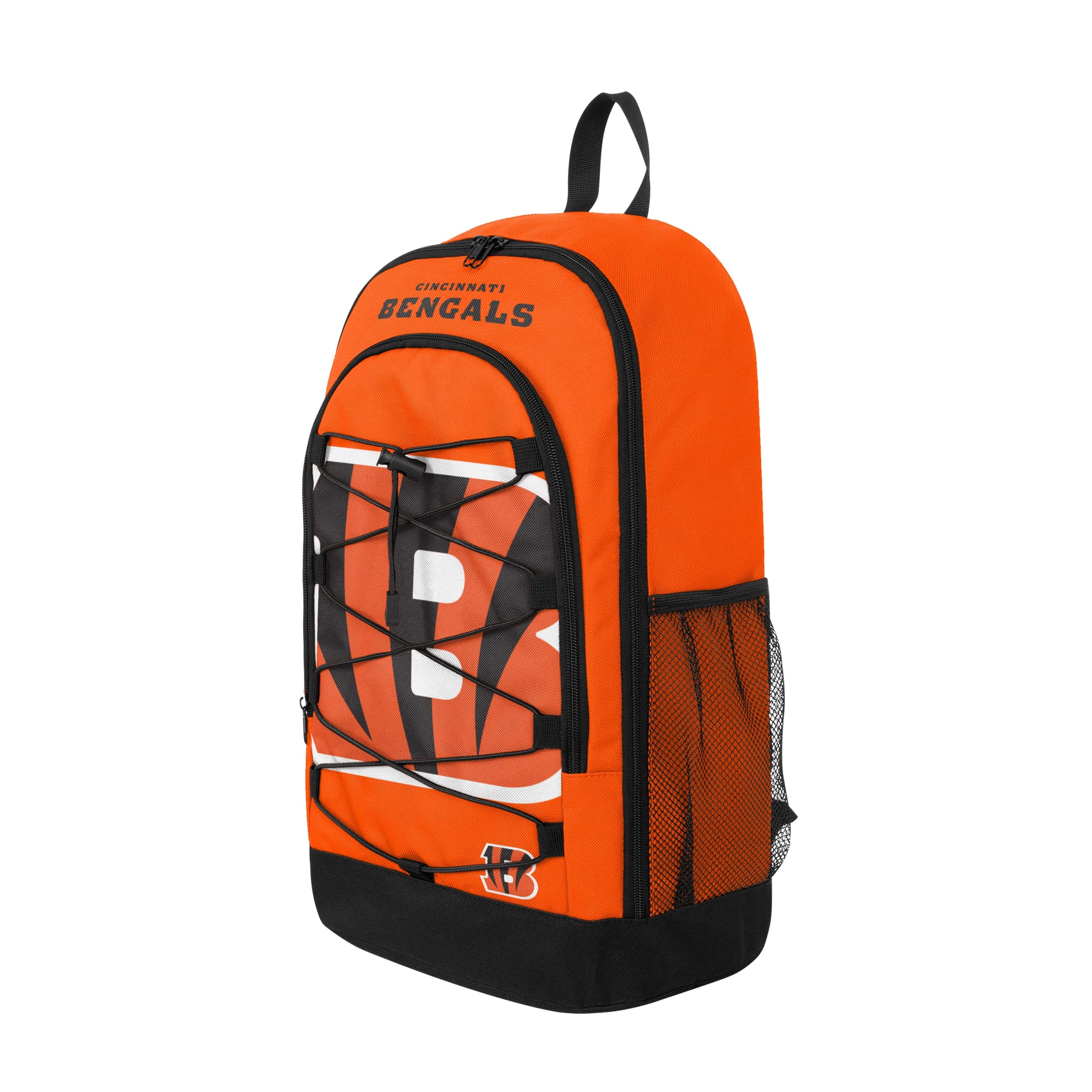 Cincinnati Bengals NFL Big Logo Bungee Backpack - Image 2