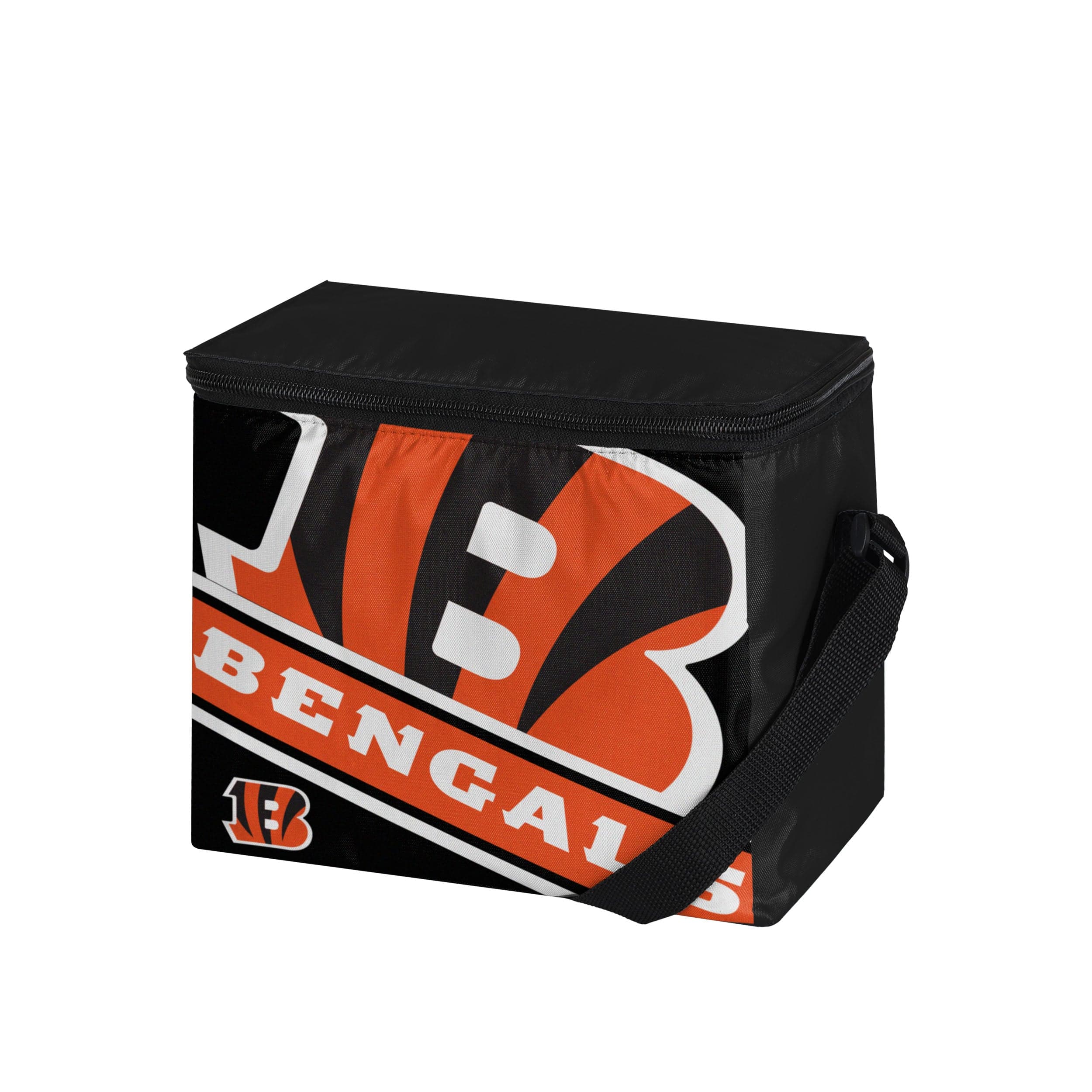 Cincinnati Bengals NFL Big Logo Stripe 6 Pack Cooler - Image 2