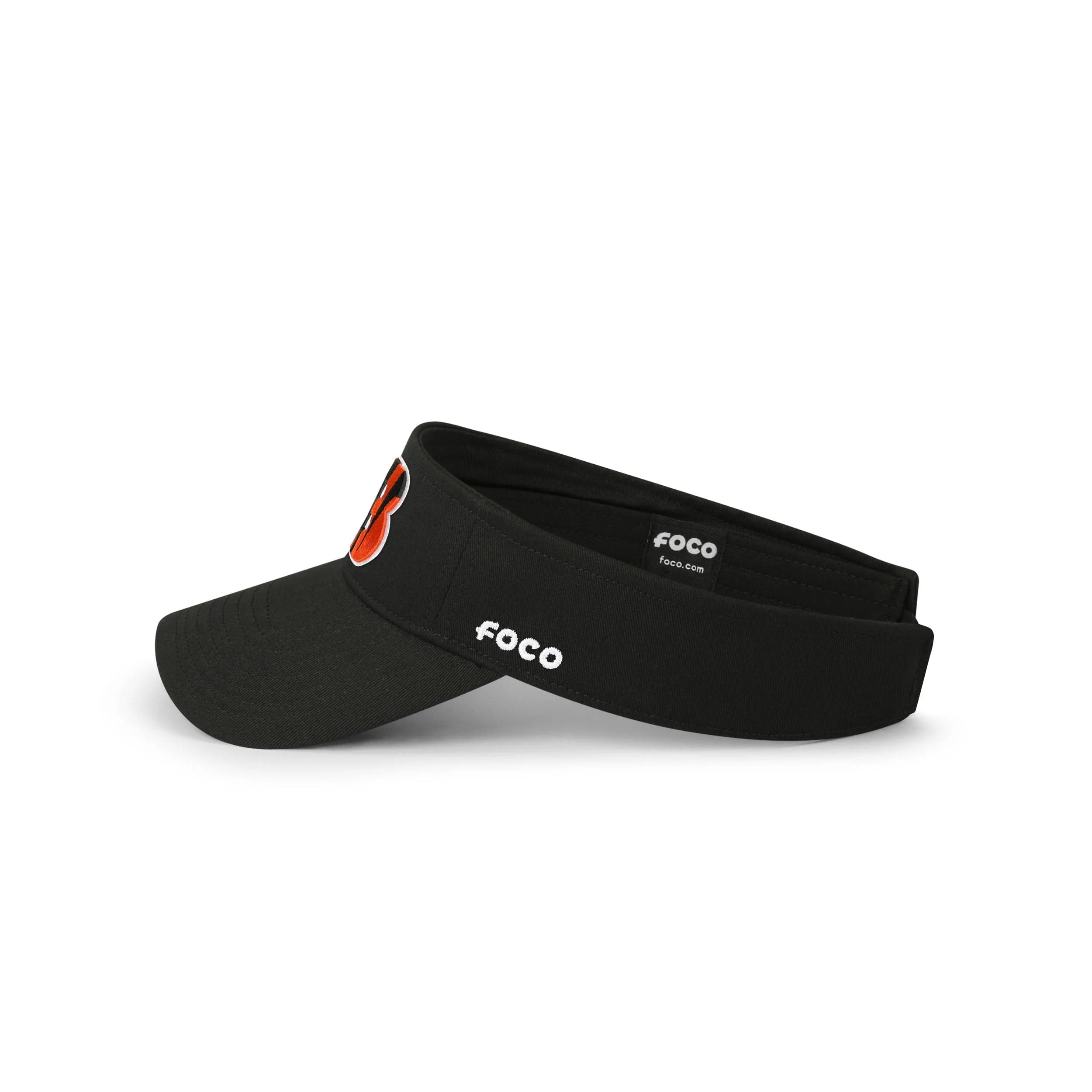 Cincinnati Bengals NFL Black Primary Logo Visor - Image 2