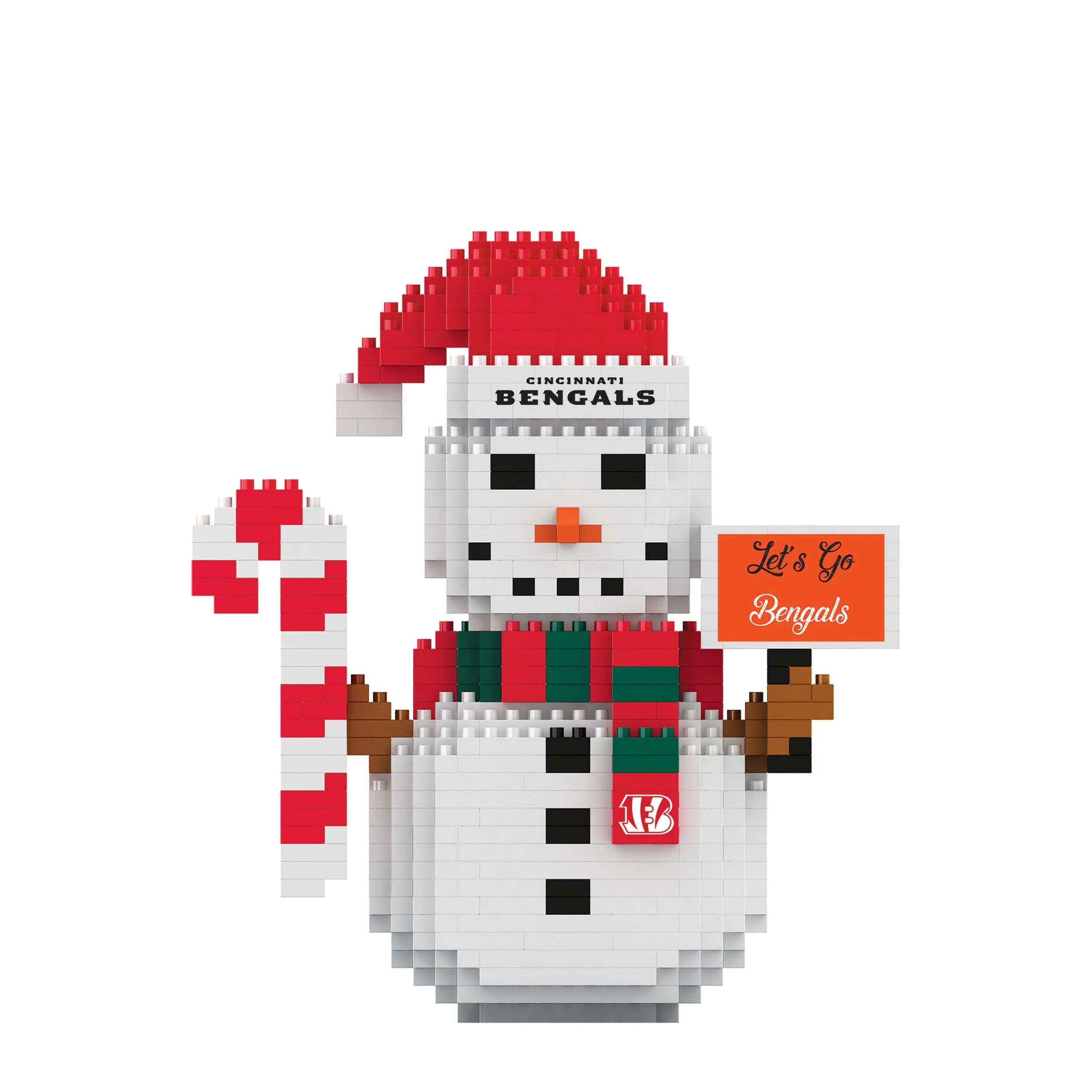 Cincinnati Bengals NFL BRXLZ Snowman - Image 2