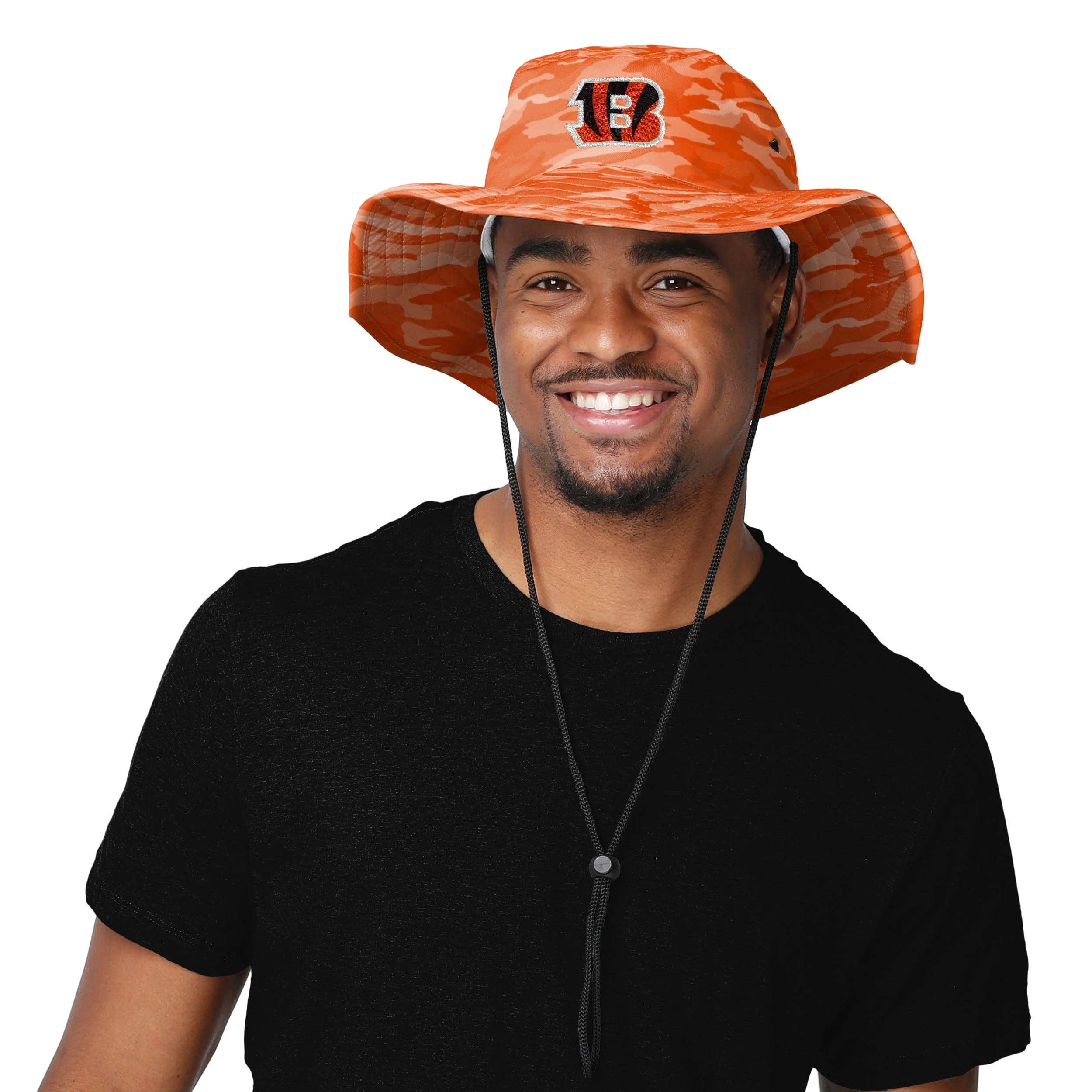 Cincinnati Bengals NFL Camo Boonie Hat - Image 2