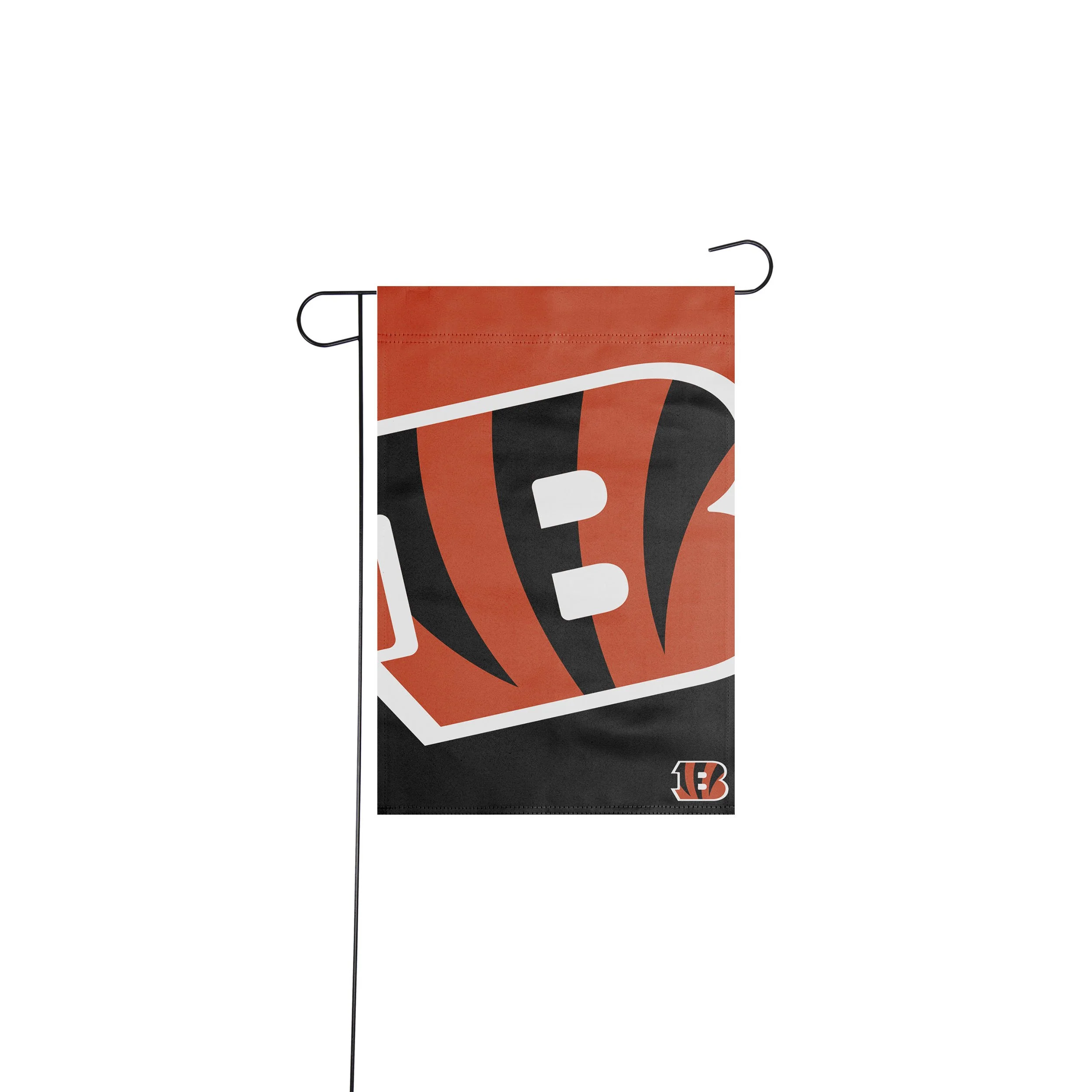 Cincinnati Bengals NFL Colorblock Helmet Garden Flag