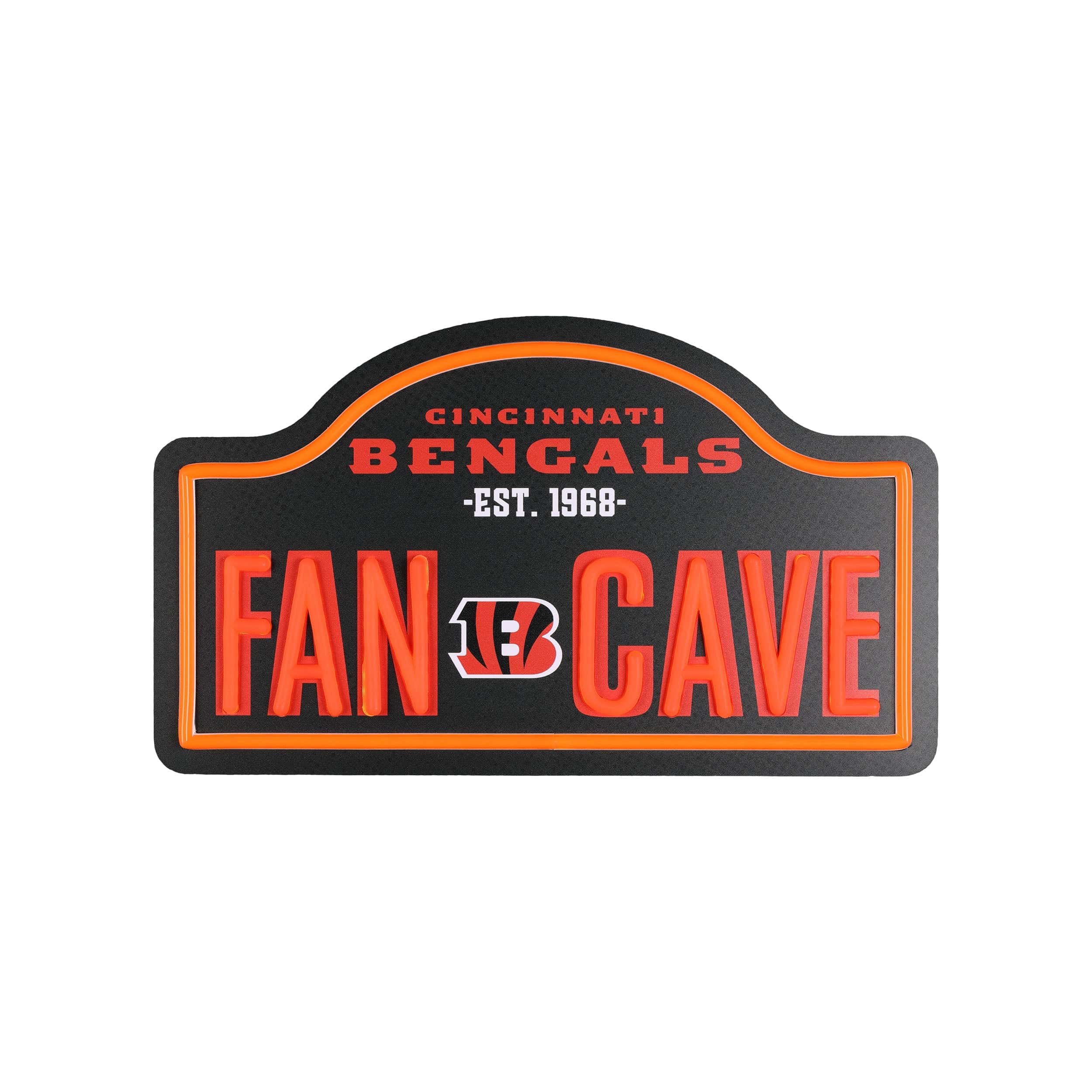 Cincinnati Bengals NFL LED Neon Fancave Sign