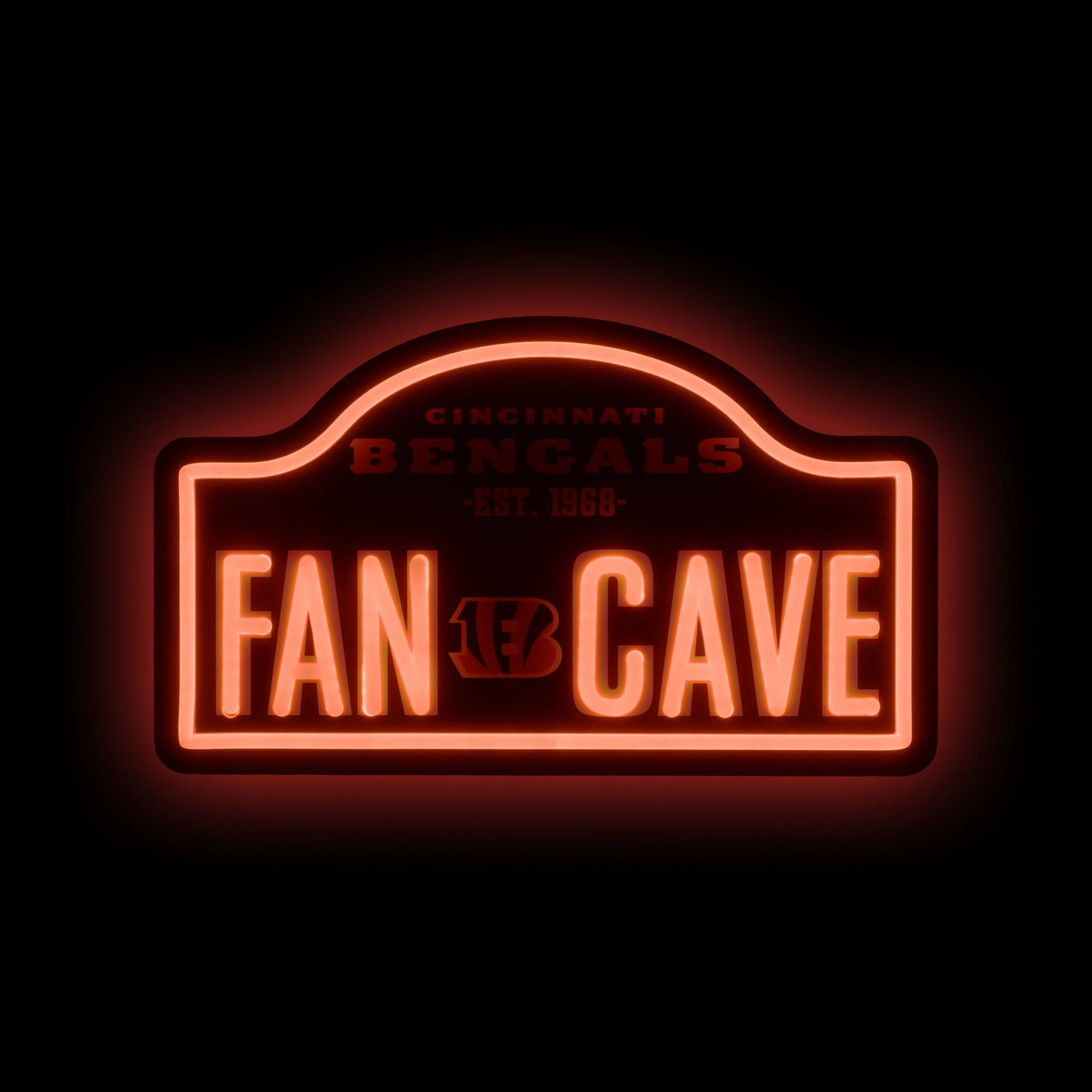 Cincinnati Bengals NFL LED Neon Fancave Sign - Image 2