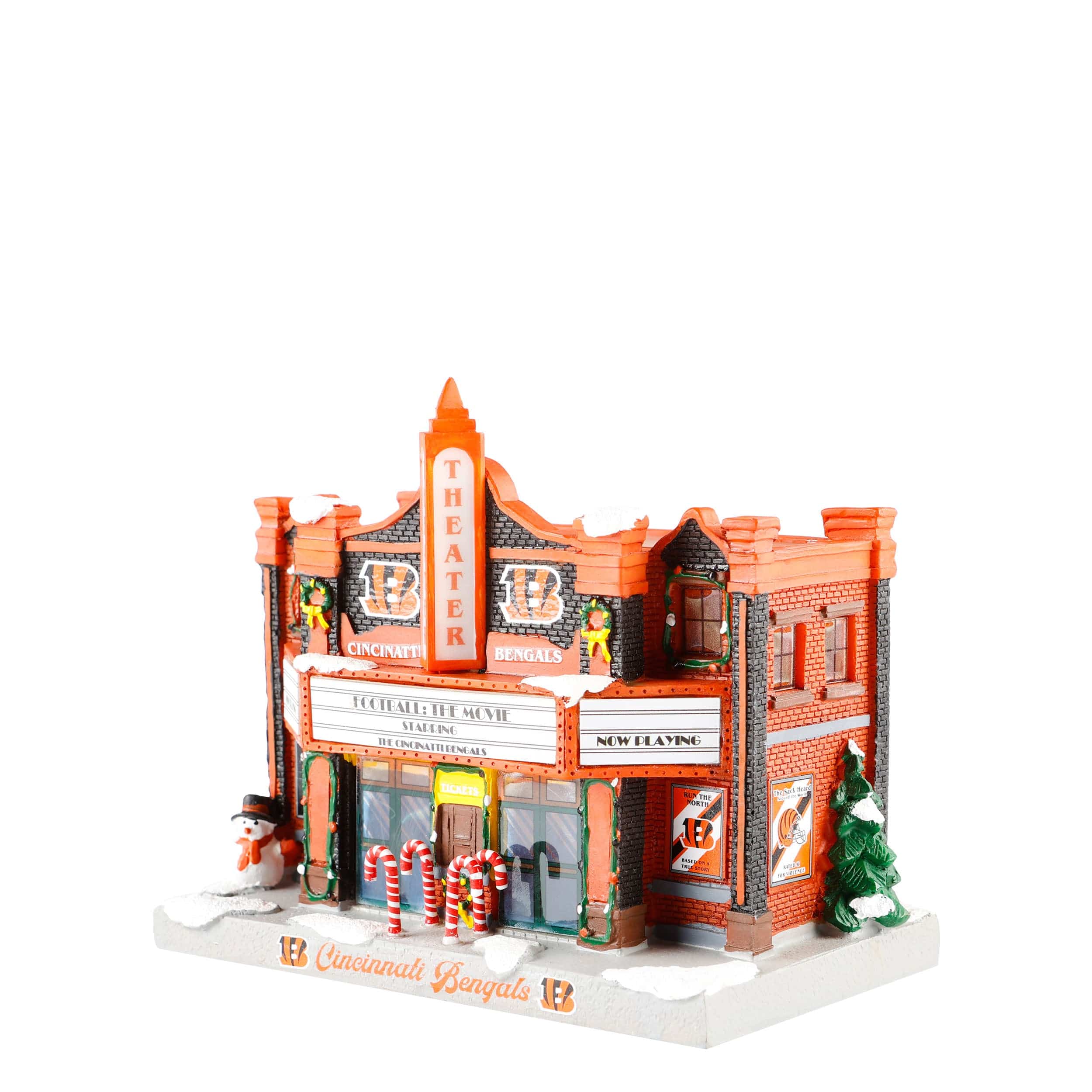 Cincinnati Bengals NFL Light Up Resin Team Theater - Image 3