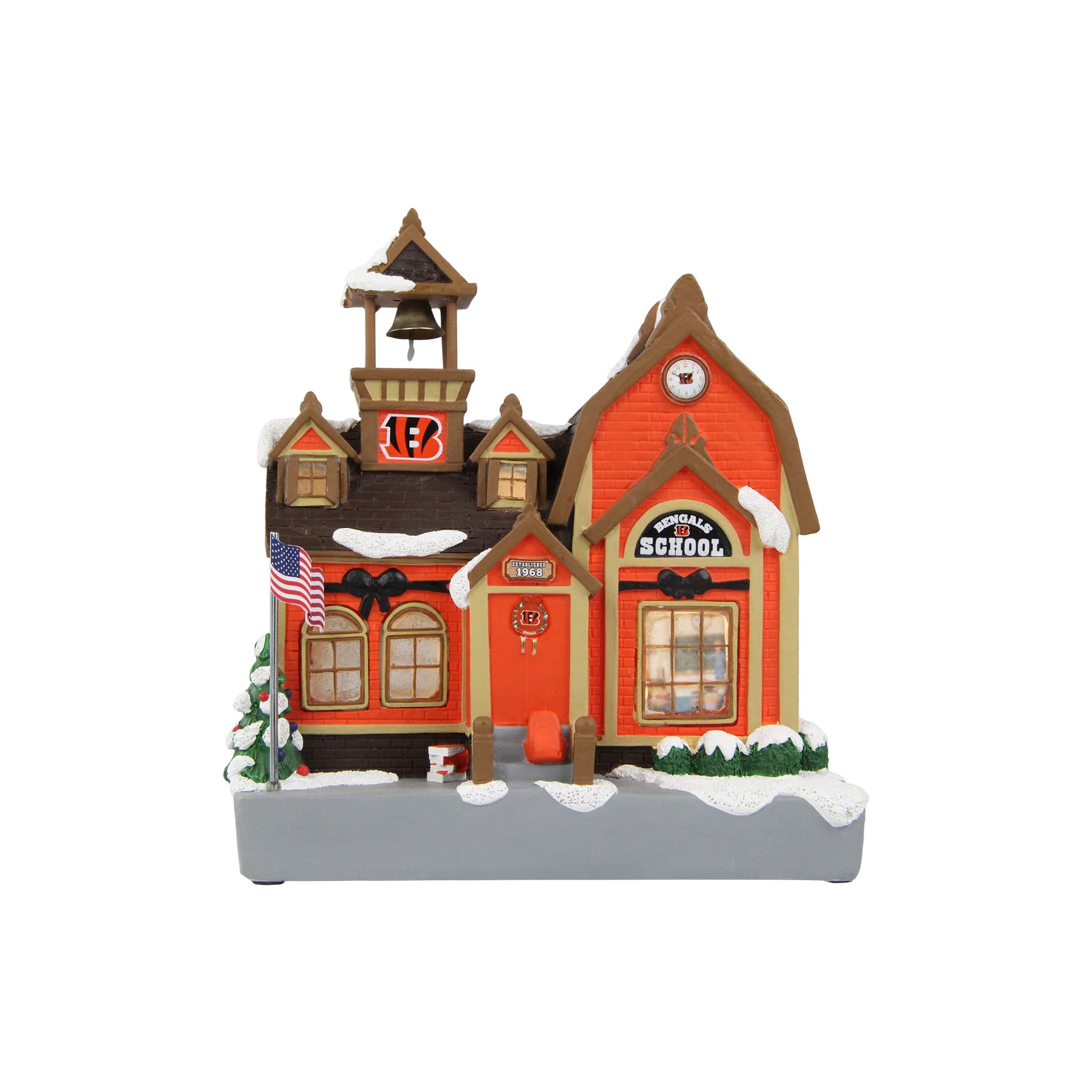 Cincinnati Bengals NFL Light Up Team Schoolhouse