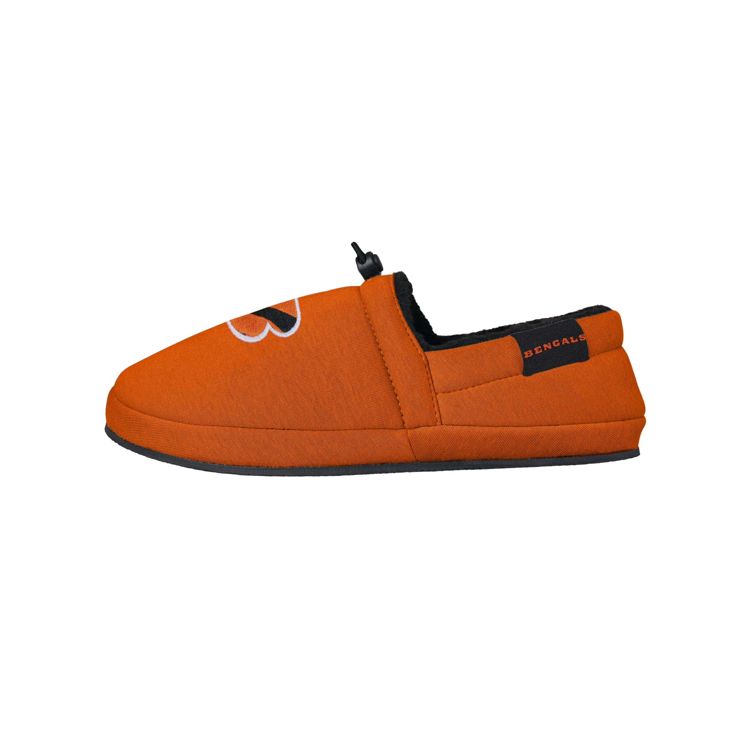Cincinnati Bengals NFL Mens Big Logo Athletic Moccasin Slippers - Image 2