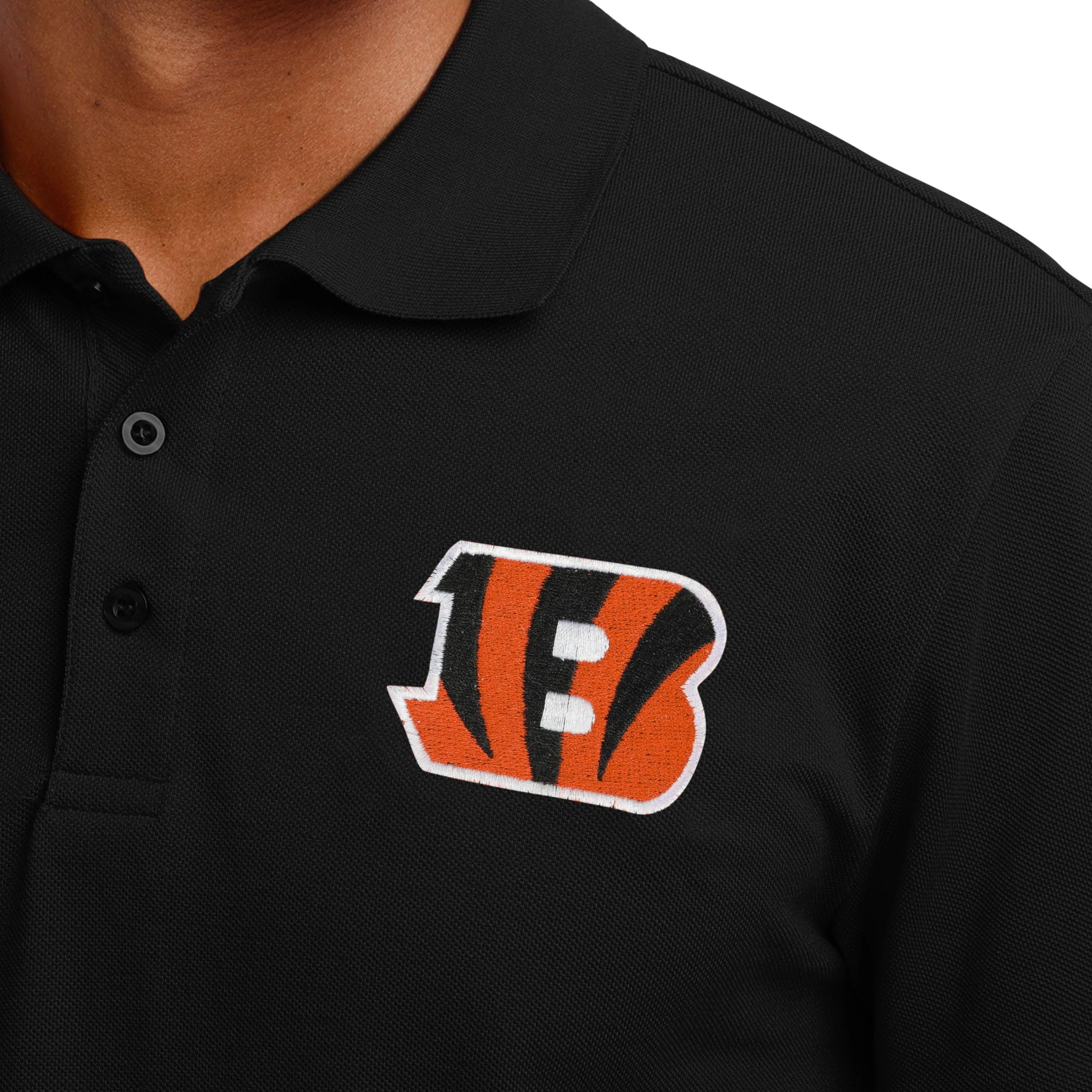 Cincinnati Bengals NFL Mens Casual Color Polo - Image 5