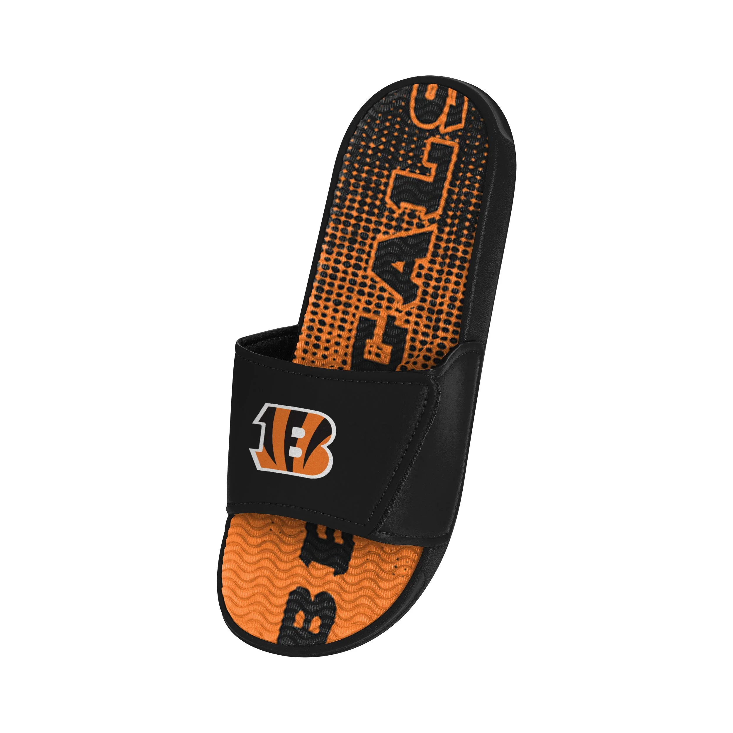 Cincinnati Bengals NFL Mens Gradient Wordmark Gel Slide - Image 3