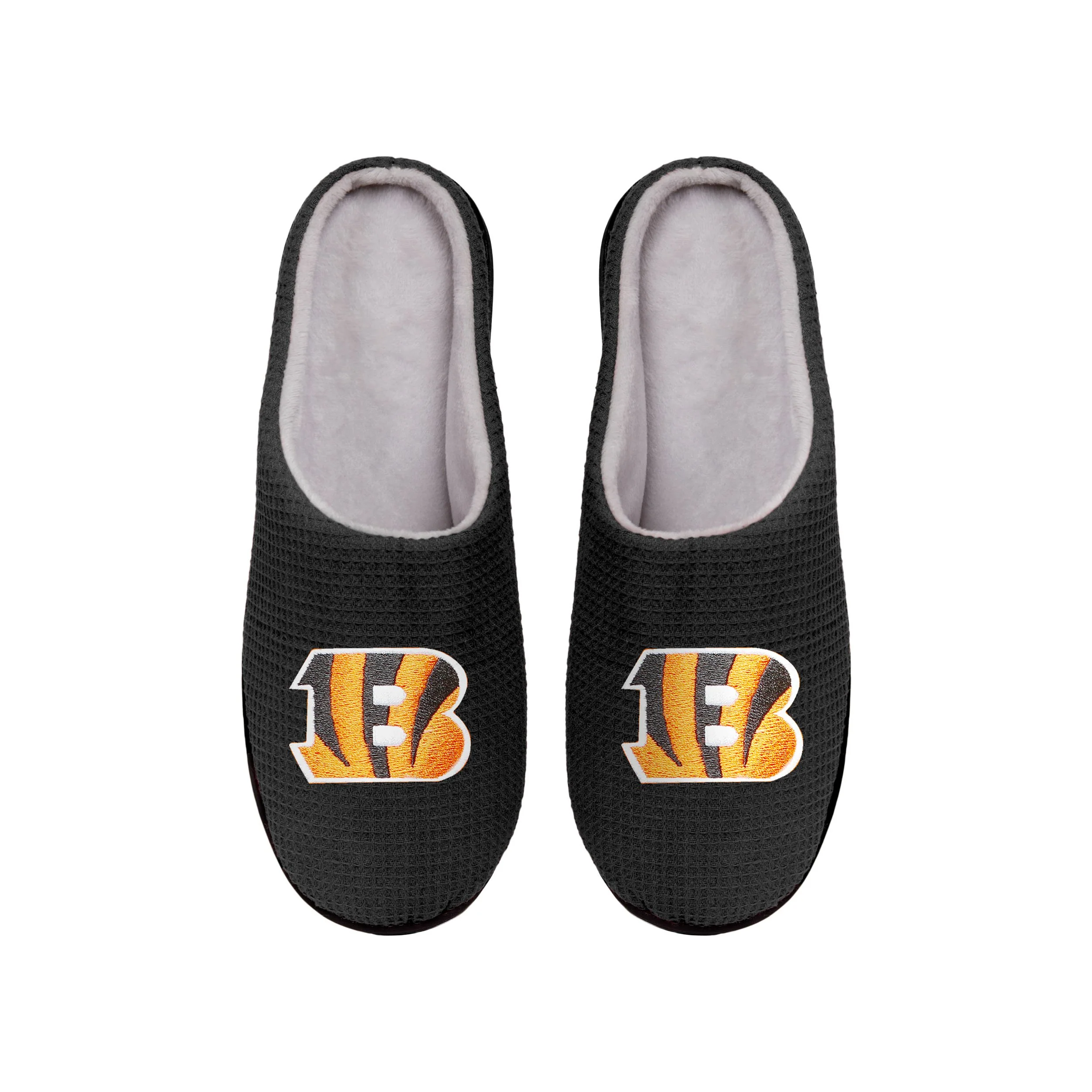 Cincinnati Bengals NFL Mens Memory Foam Slide Slippers - Image 2
