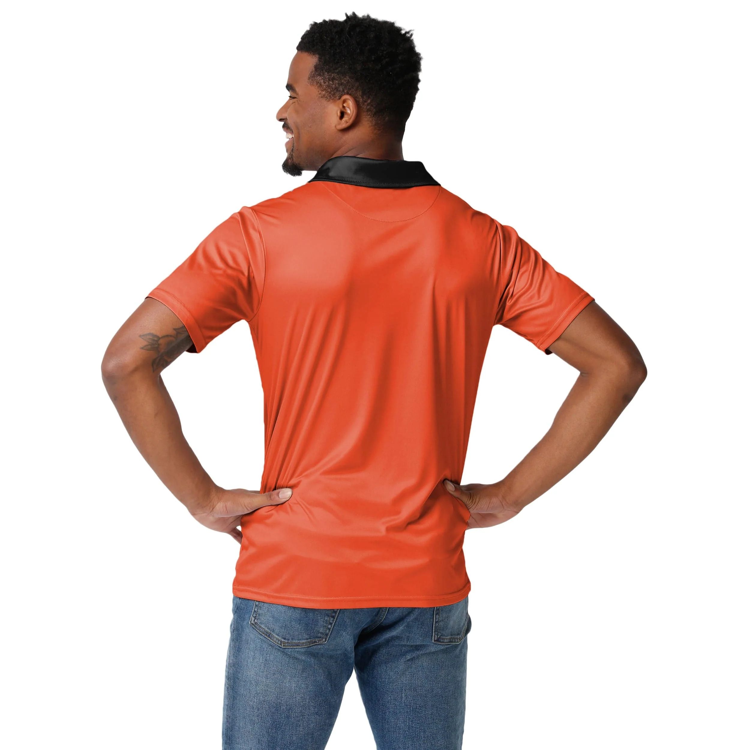 Cincinnati Bengals NFL Mens Nightcap Polyester Polo - Image 3