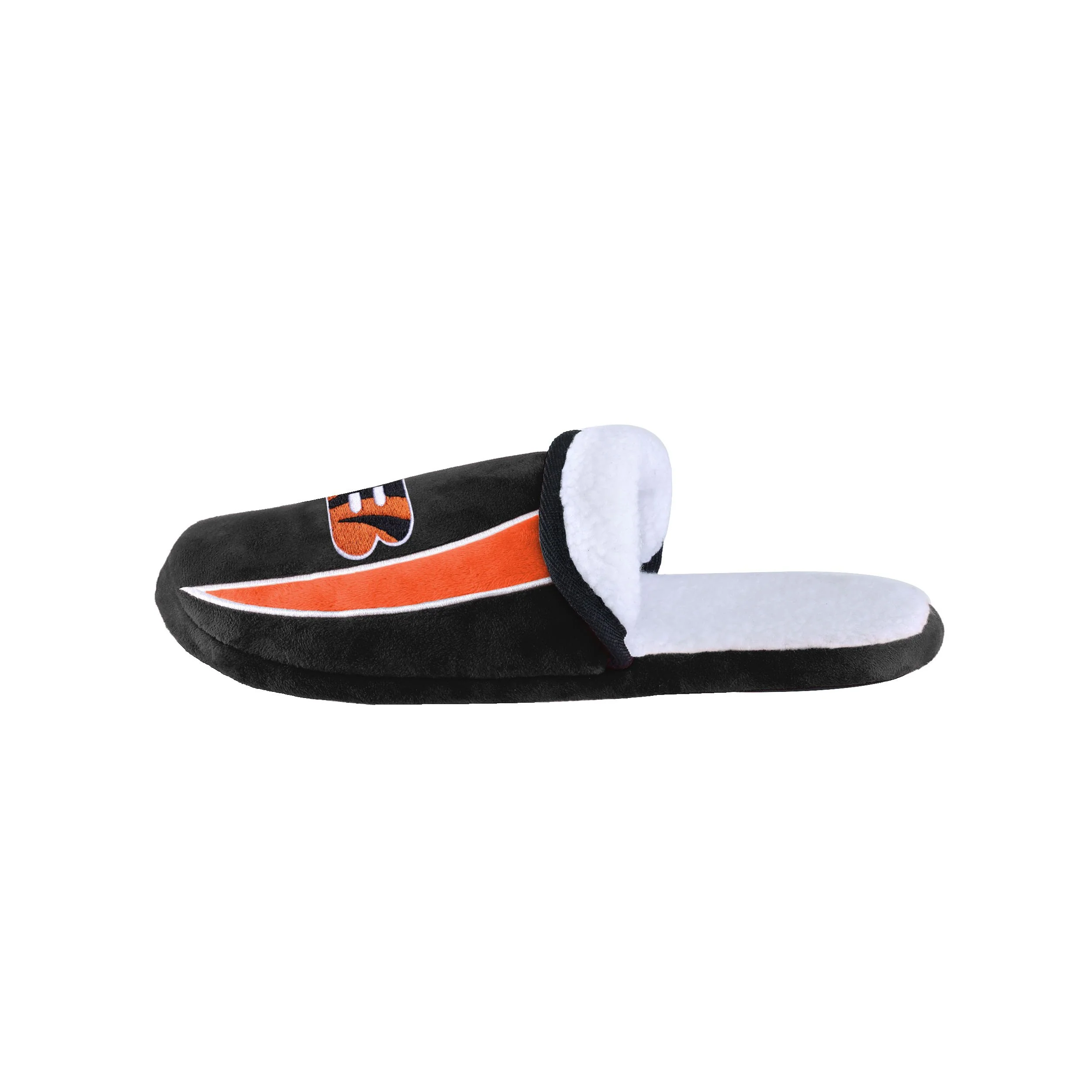 Cincinnati Bengals NFL Mens Original Sherpa Slide Slippers - Image 2