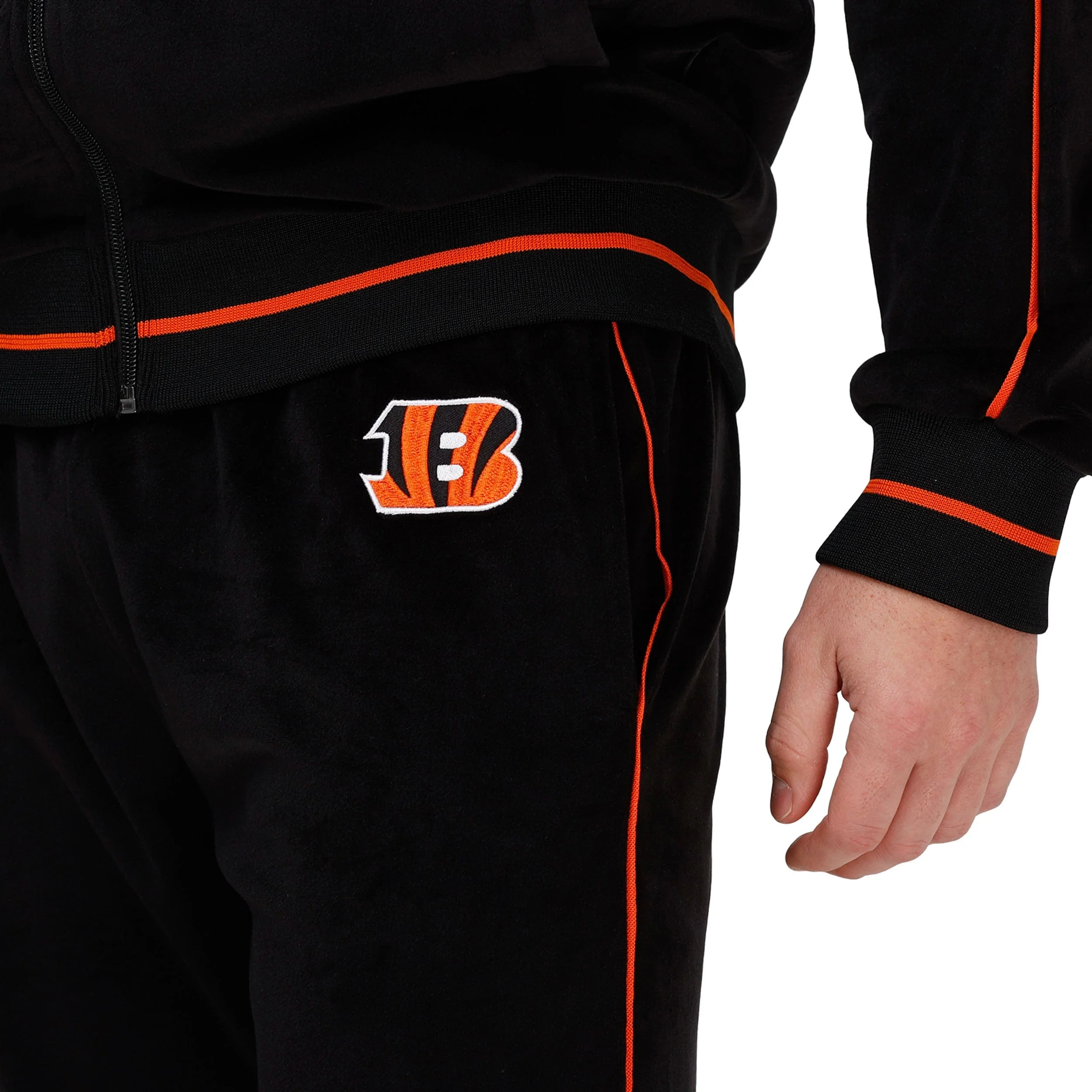 Cincinnati Bengals NFL Mens Velour Pants - Image 3