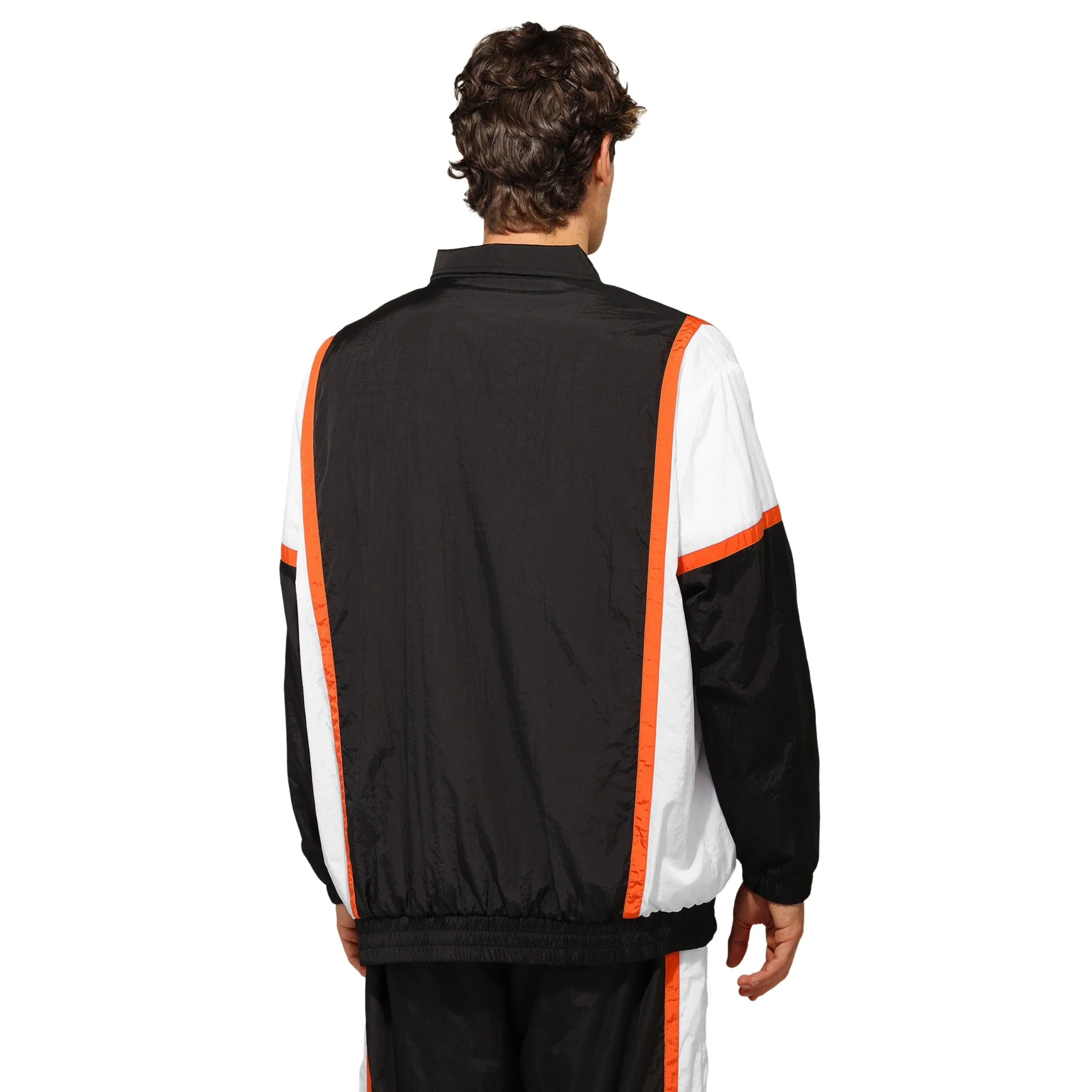 Cincinnati Bengals NFL Nylon Crinkle Gameday Jacket - Image 2