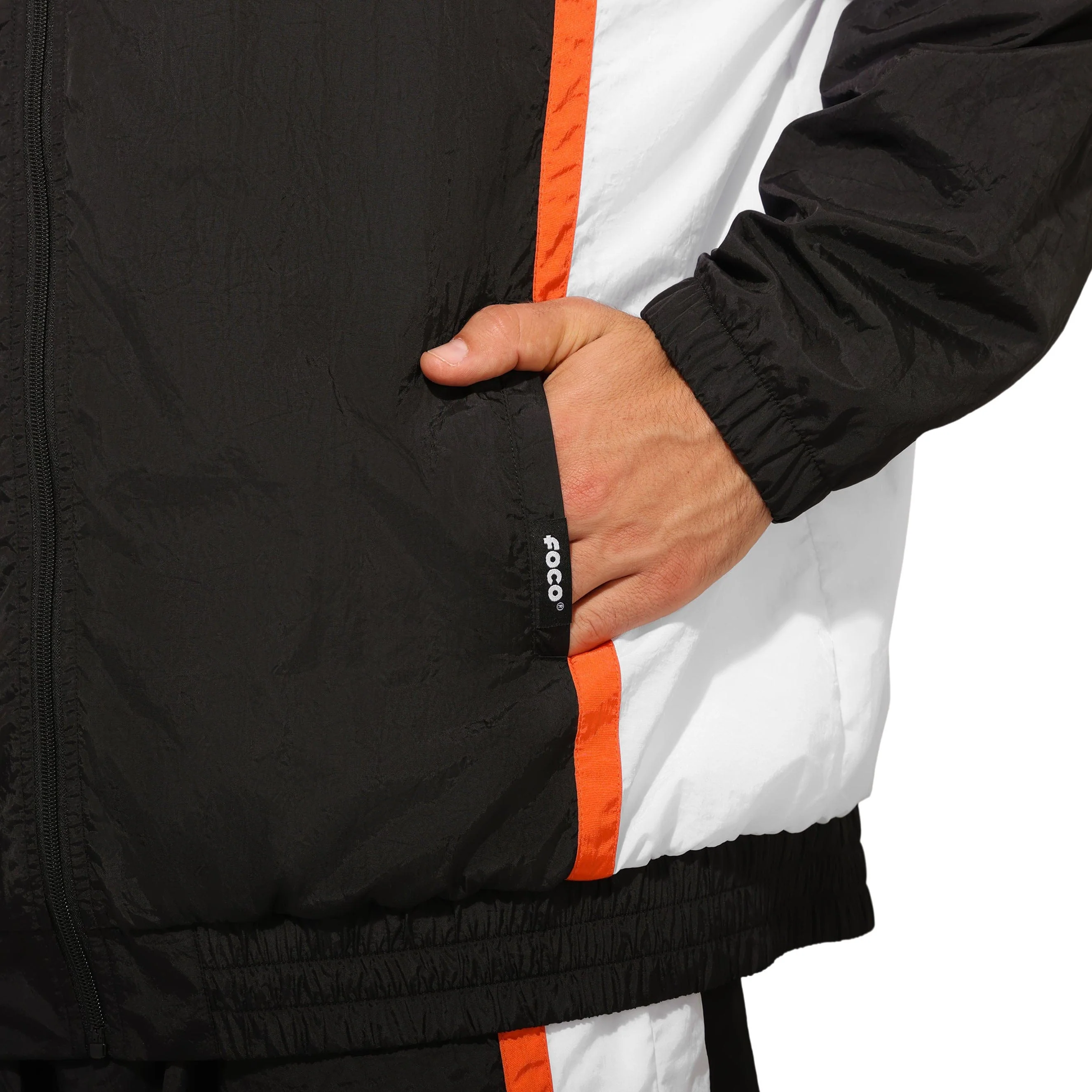 Cincinnati Bengals NFL Nylon Crinkle Gameday Jacket - Image 4