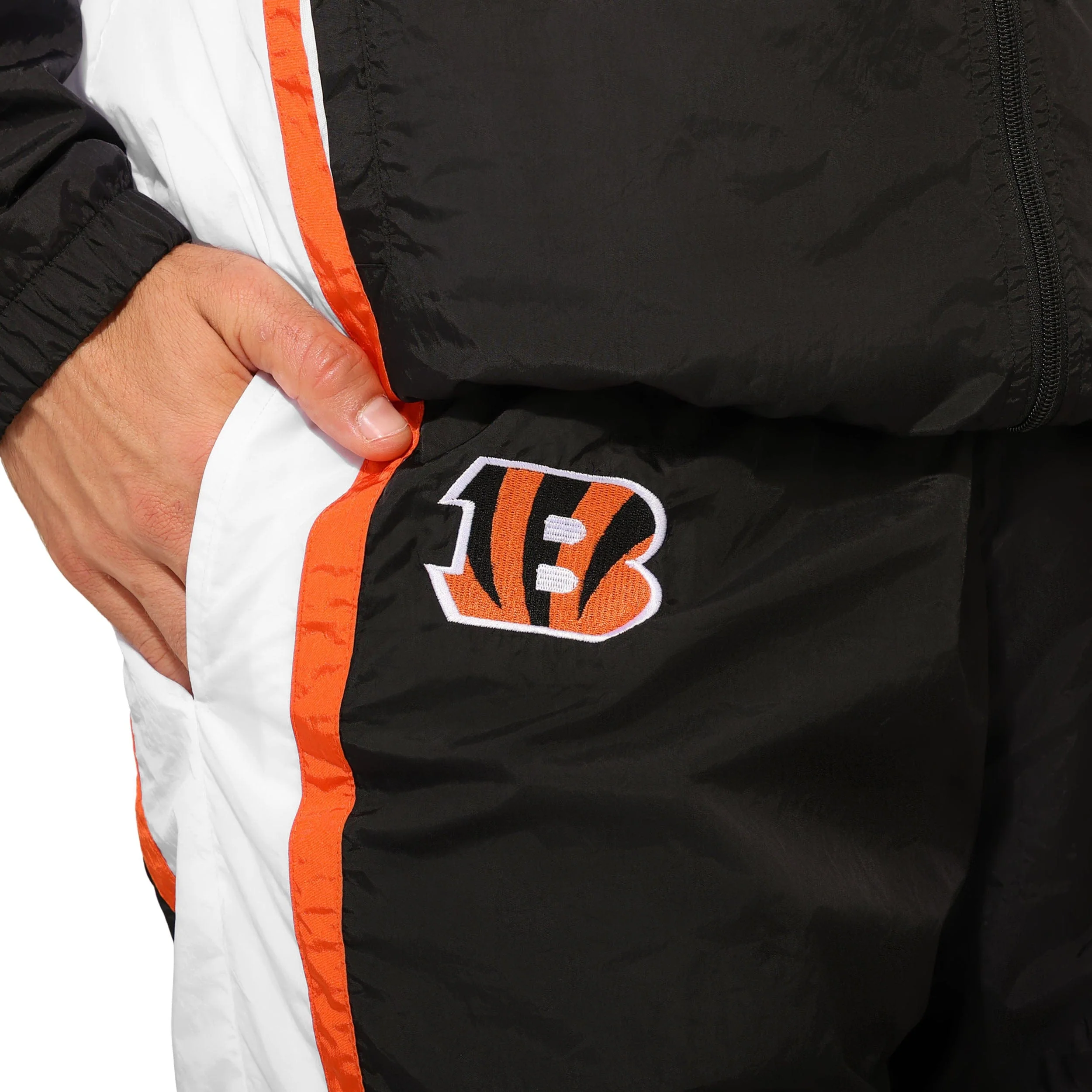 Cincinnati Bengals NFL Nylon Crinkle Gameday Pants - Image 3