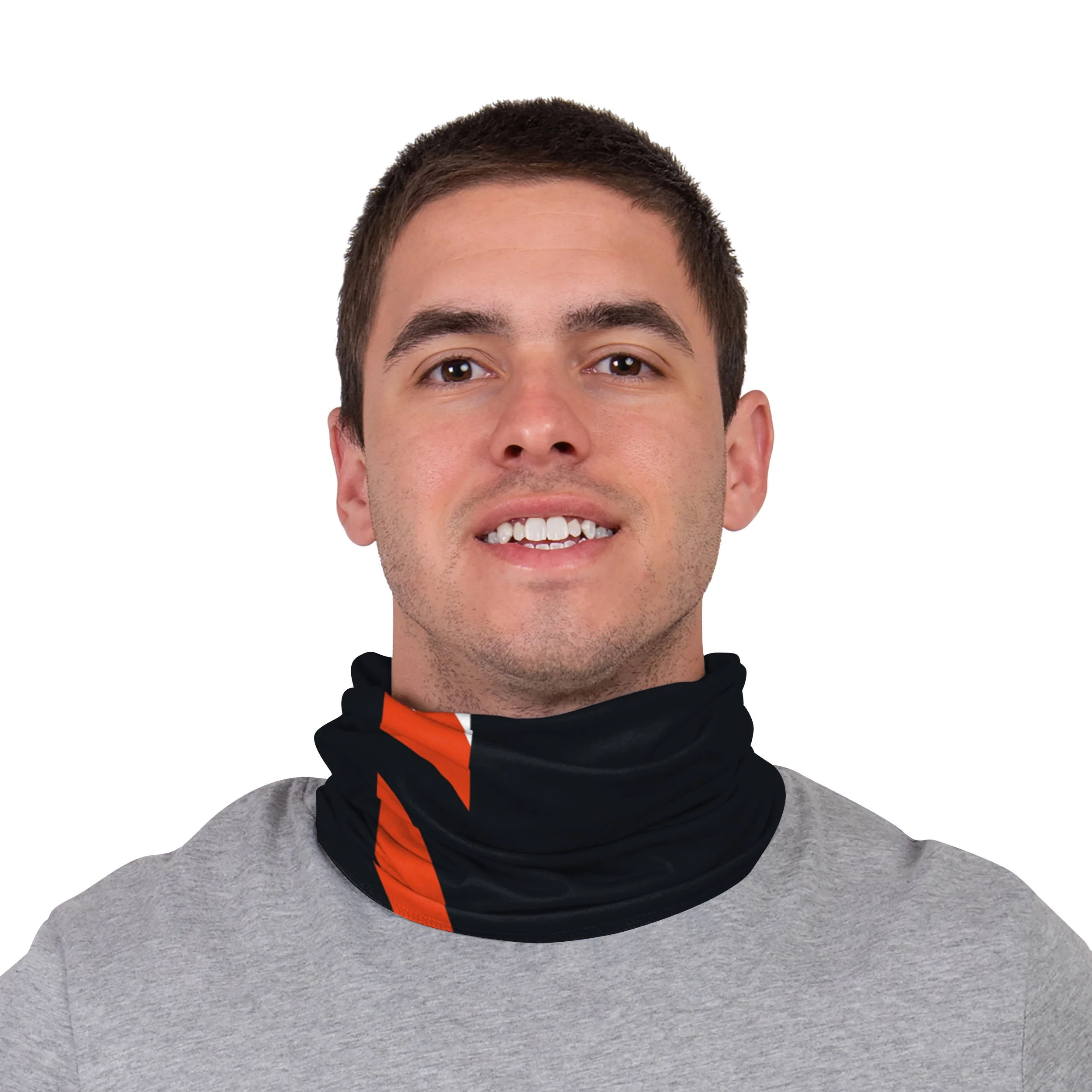 Cincinnati Bengals NFL On-Field Sideline Logo Gaiter Scarf - Image 2