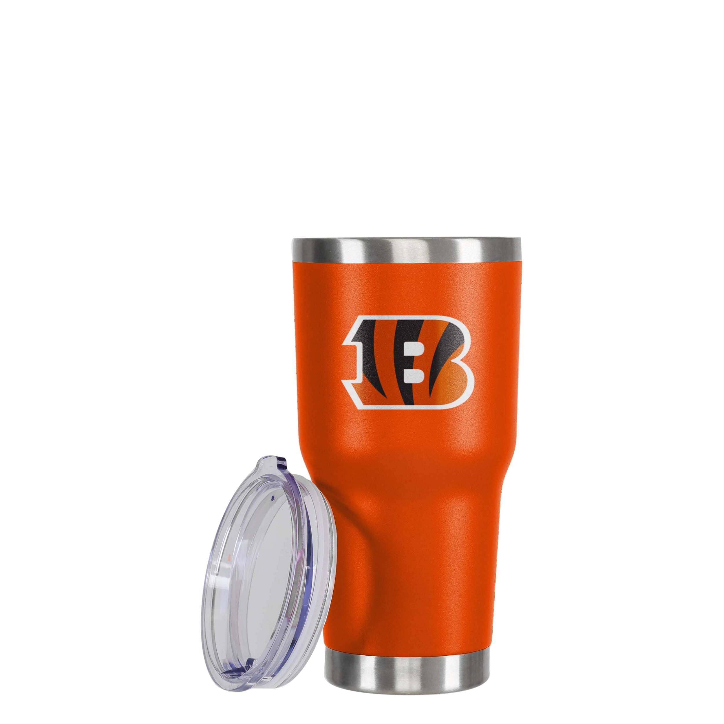 Cincinnati Bengals NFL Orange Team Logo 30 oz Tumbler - Image 3