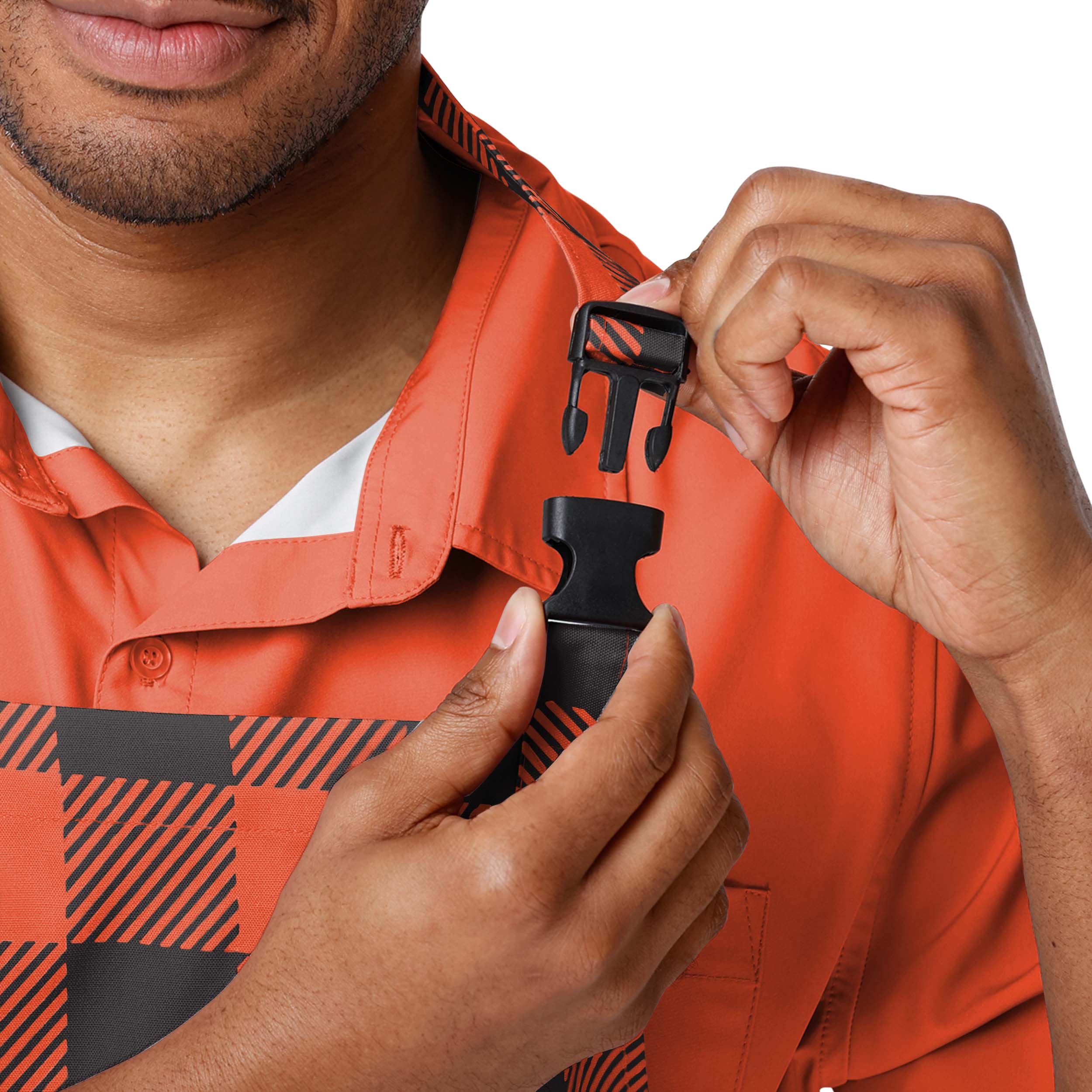 Cincinnati Bengals NFL Plaid Chef Set - Image 3