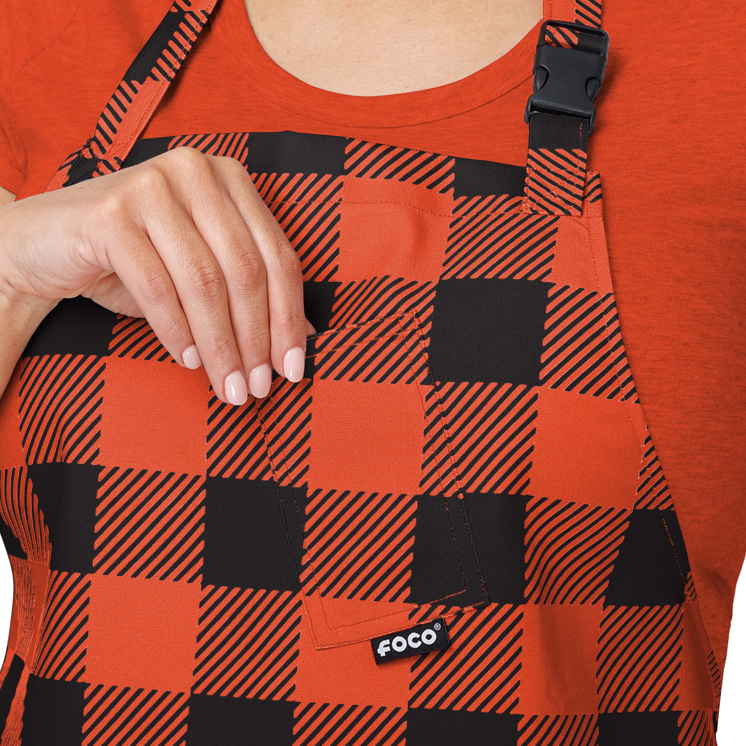 Cincinnati Bengals NFL Plaid Chef Set - Image 4