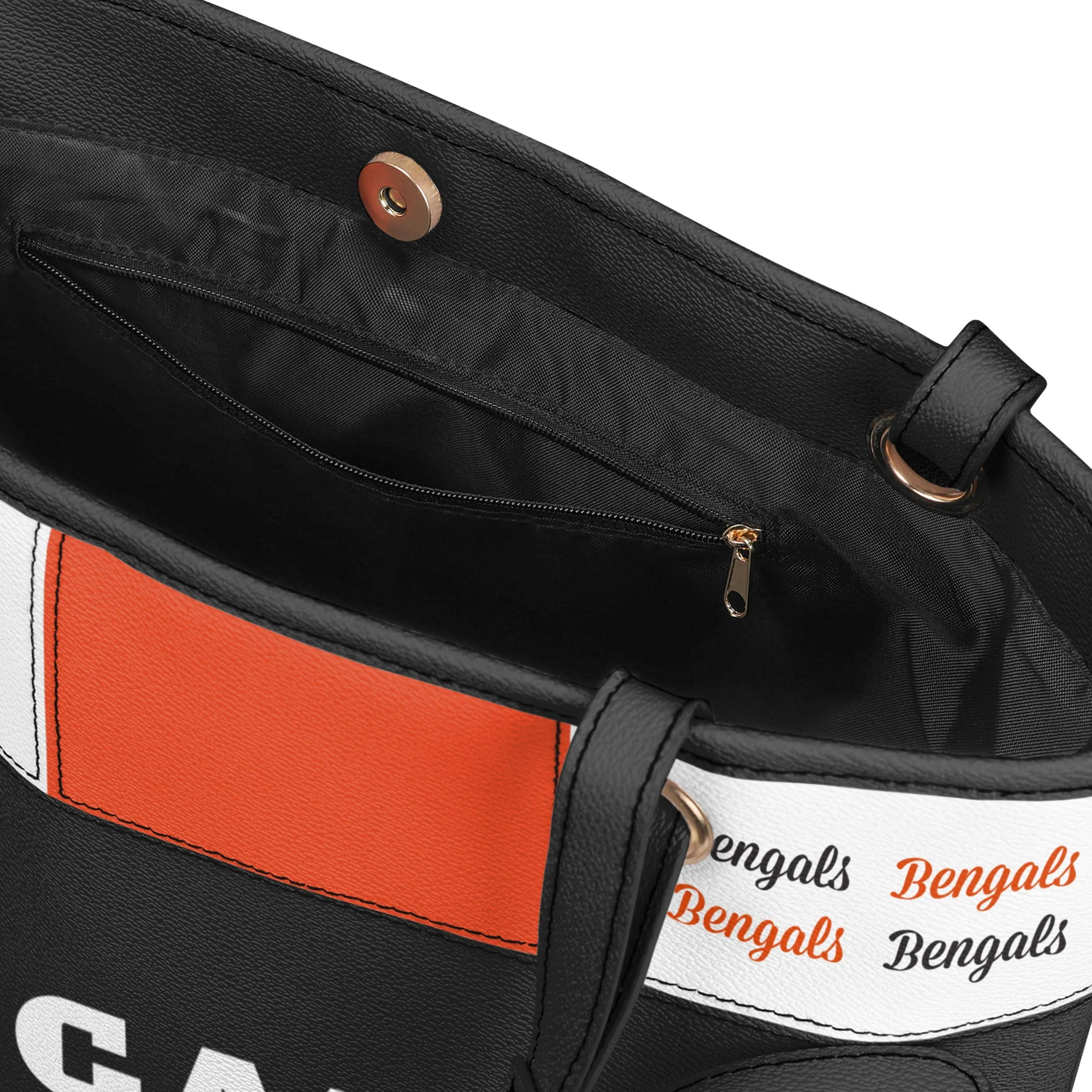 Cincinnati Bengals NFL Printed Collage Tote - Image 4