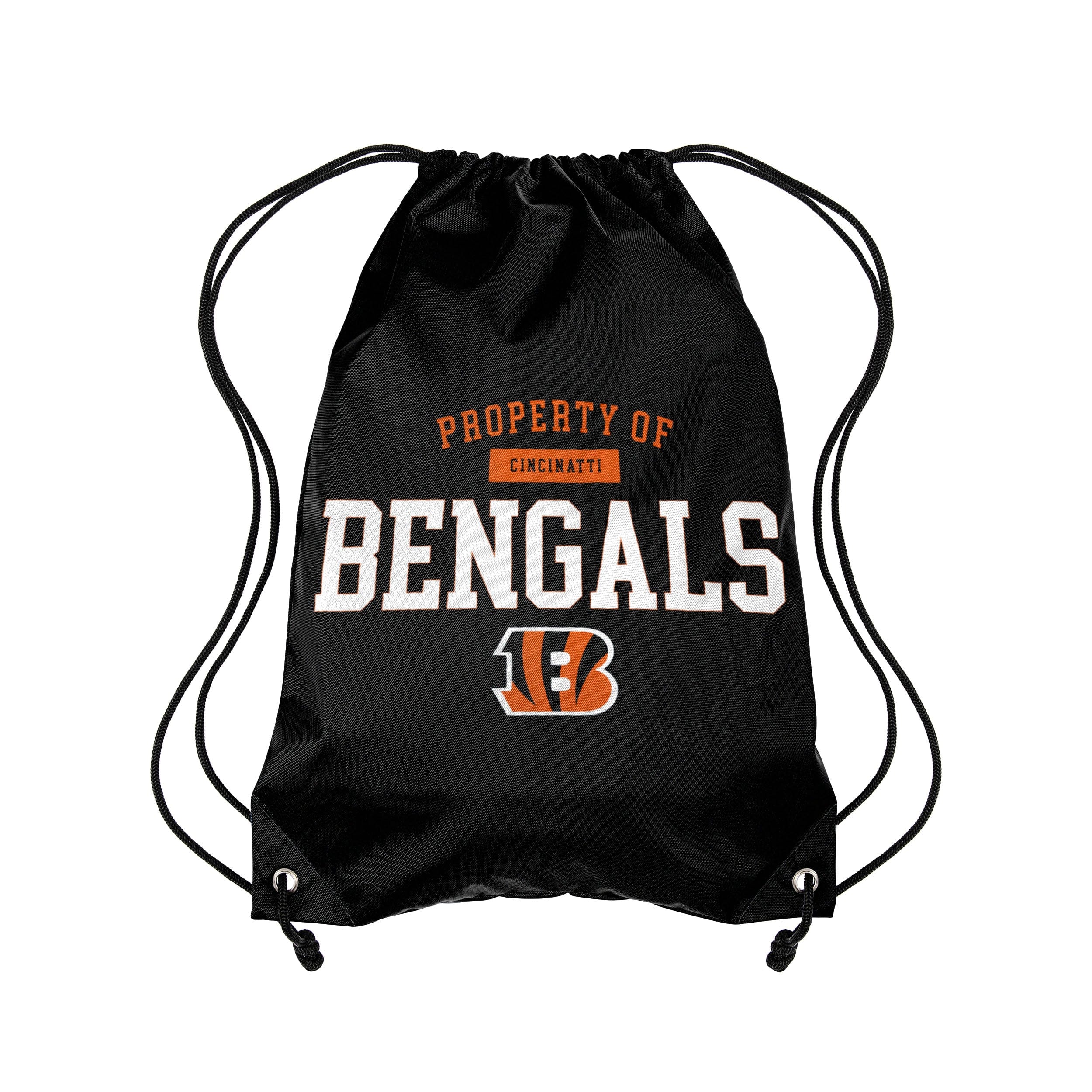 Cincinnati Bengals NFL Property Of Drawstring Backpack