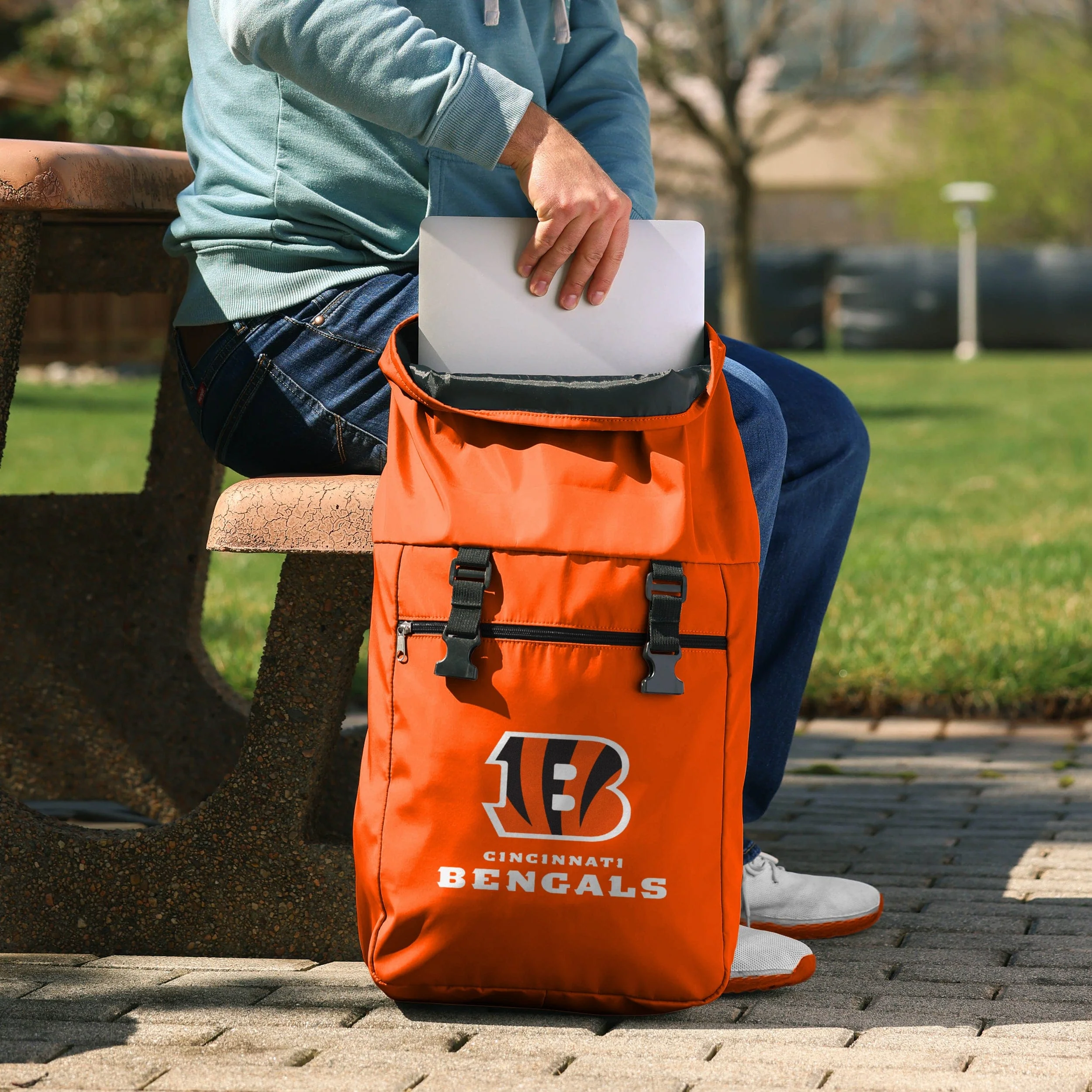 Cincinnati Bengals NFL Rollup Backpack - Image 4
