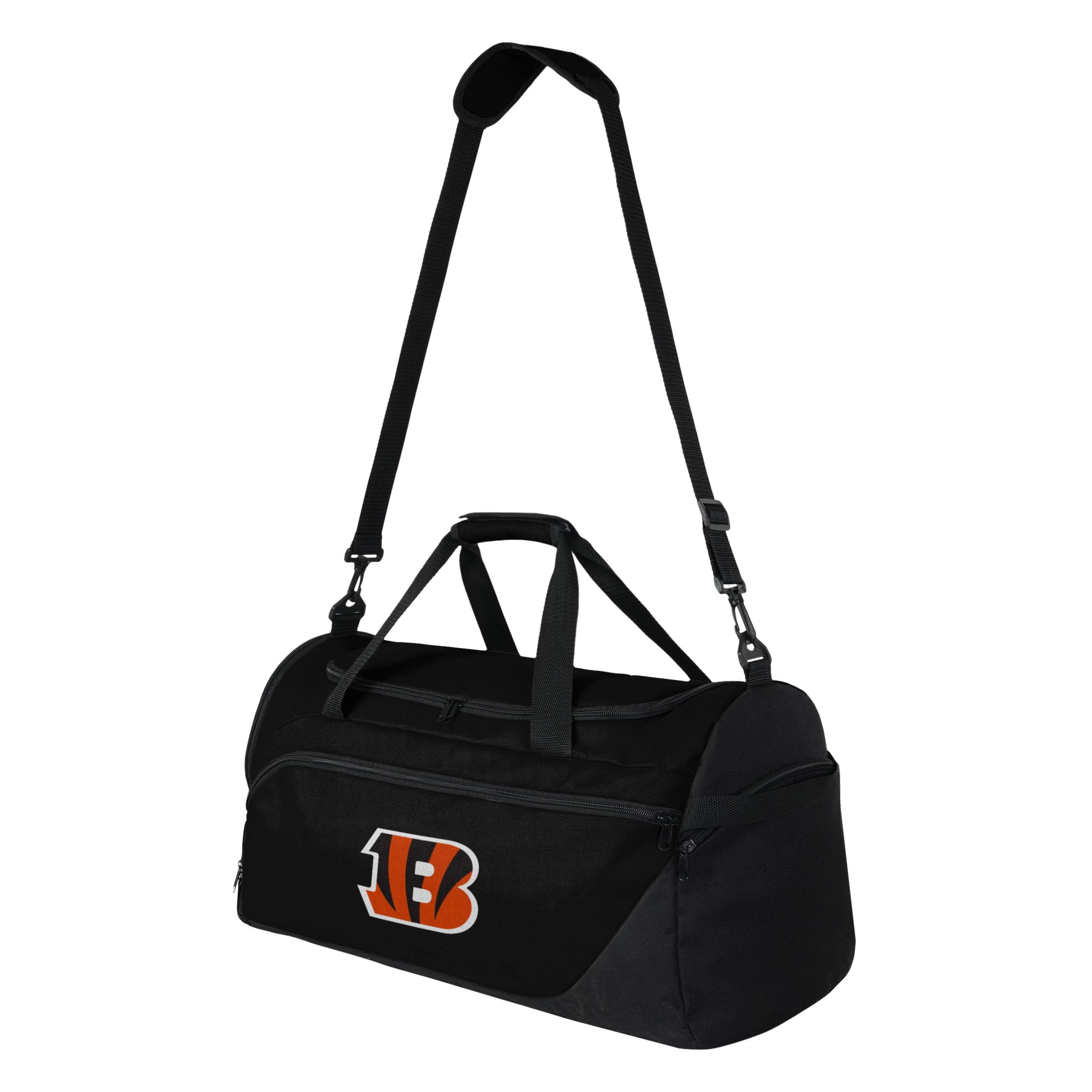 Cincinnati Bengals NFL Solid Big Logo Duffle Bag - Image 2