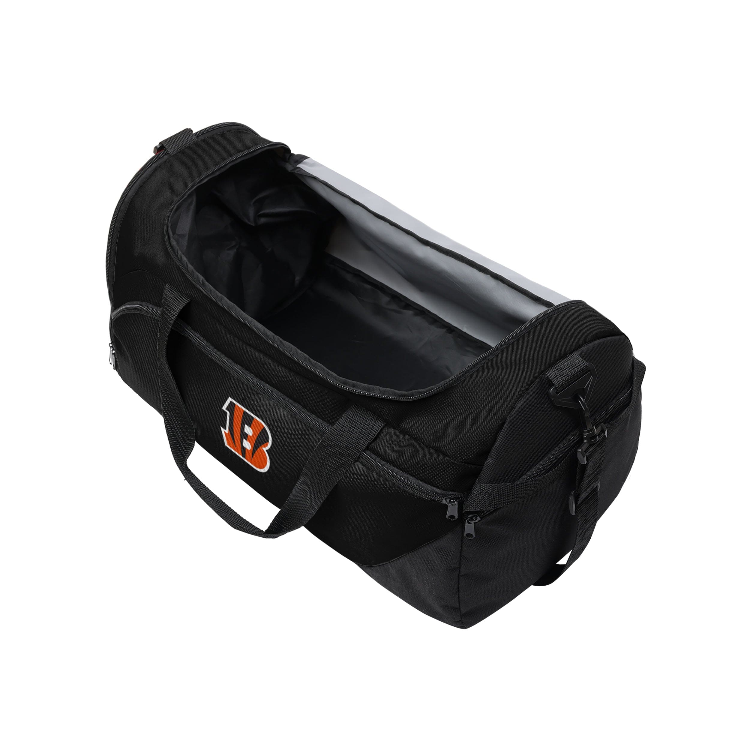 Cincinnati Bengals NFL Solid Big Logo Duffle Bag - Image 3