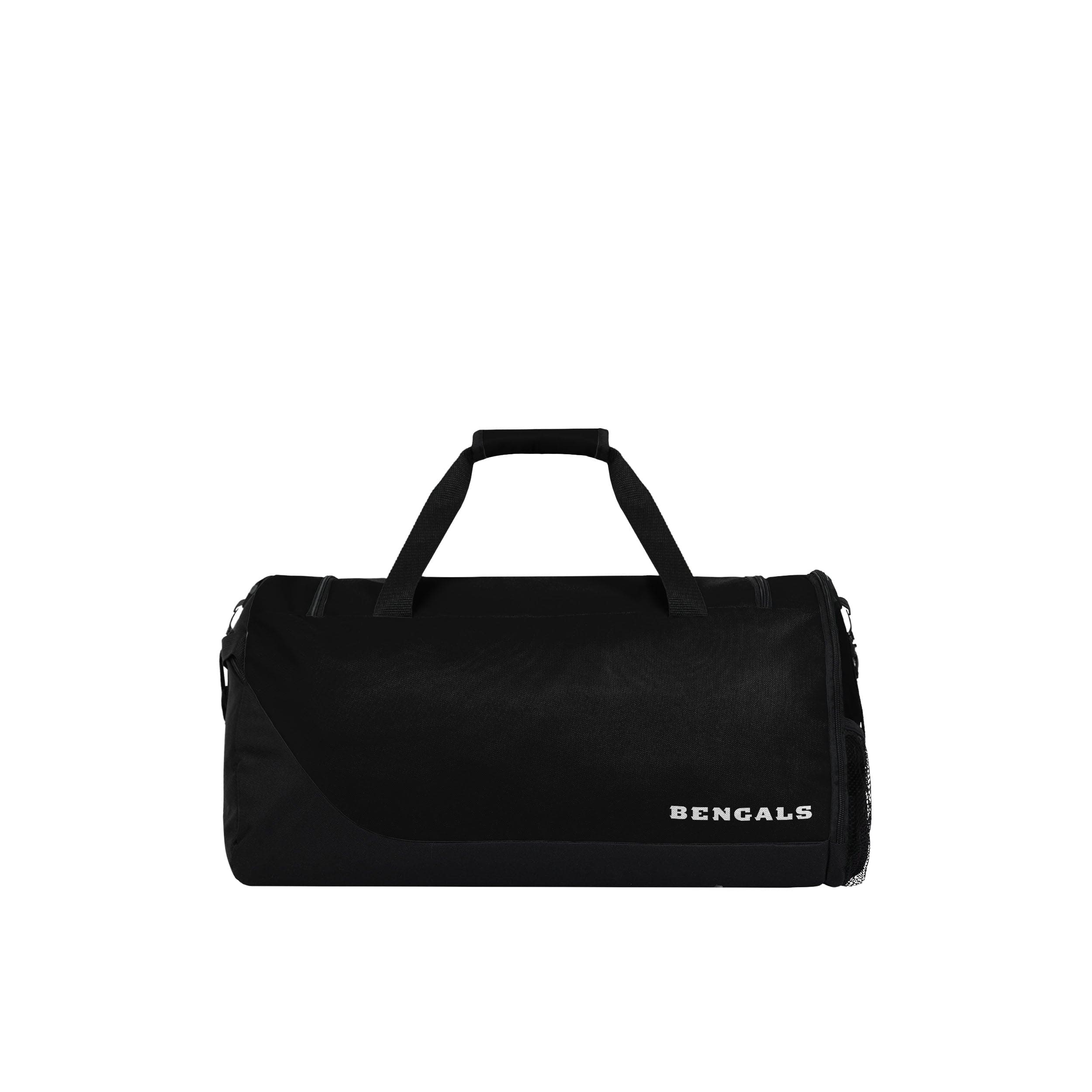 Cincinnati Bengals NFL Solid Big Logo Duffle Bag - Image 4