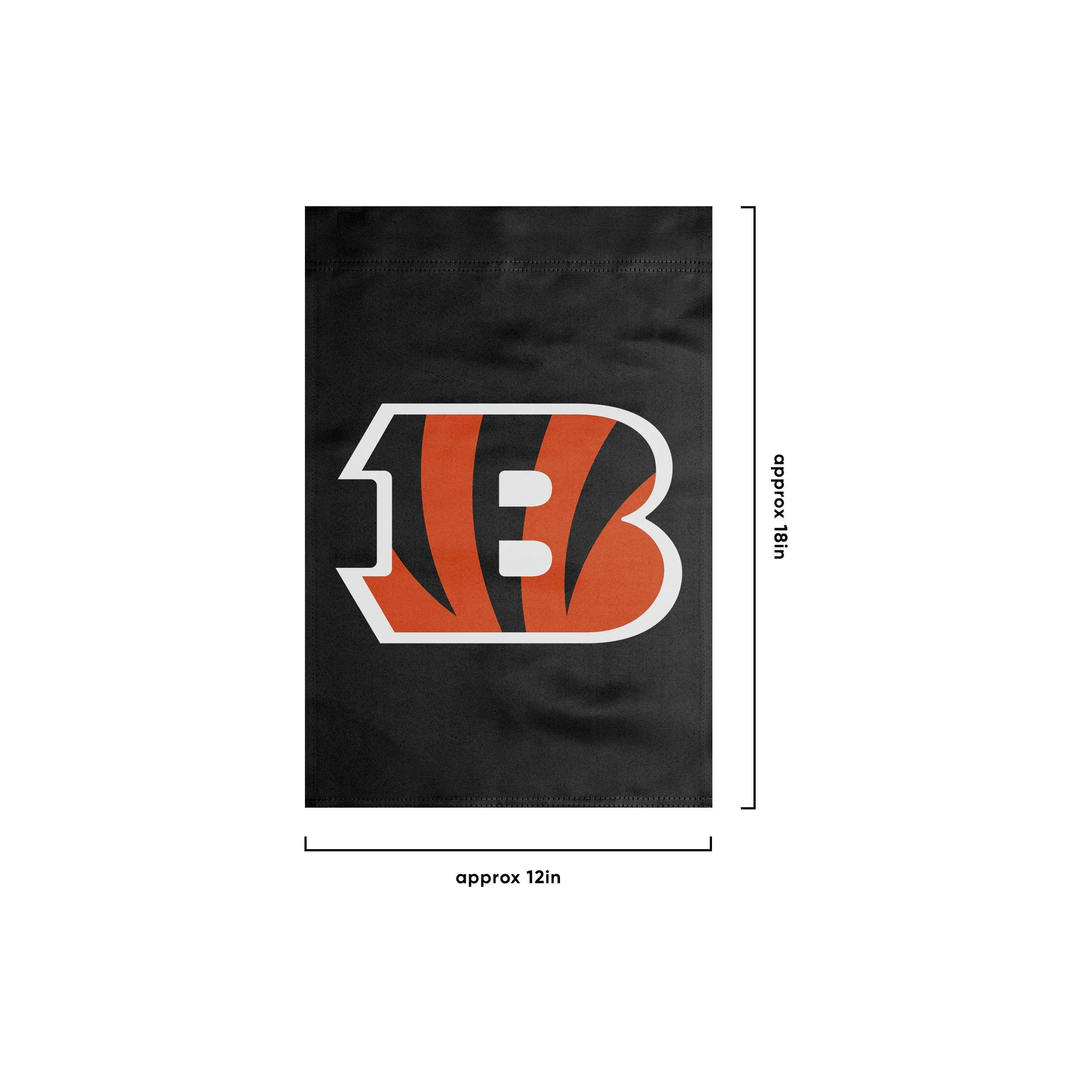 Cincinnati Bengals NFL Solid Garden Flag - Image 3