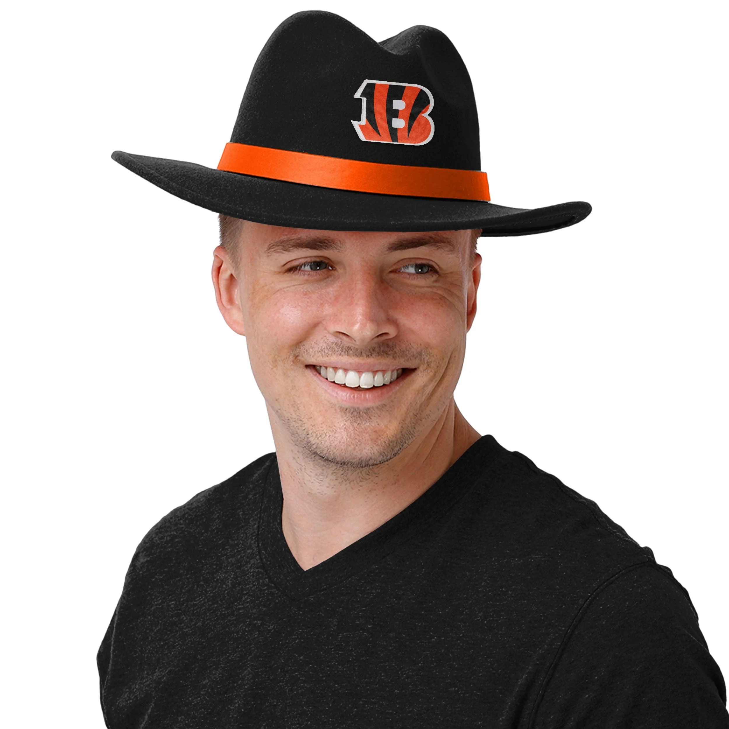 Cincinnati Bengals NFL Team Color Fedora - Image 5