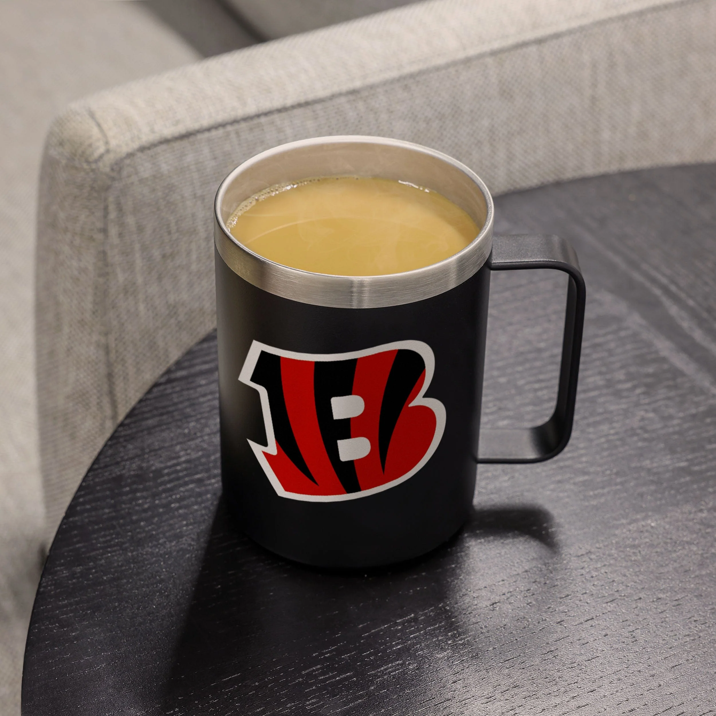 Cincinnati Bengals NFL Team Color Insulated Stainless Steel Mug - Image 4