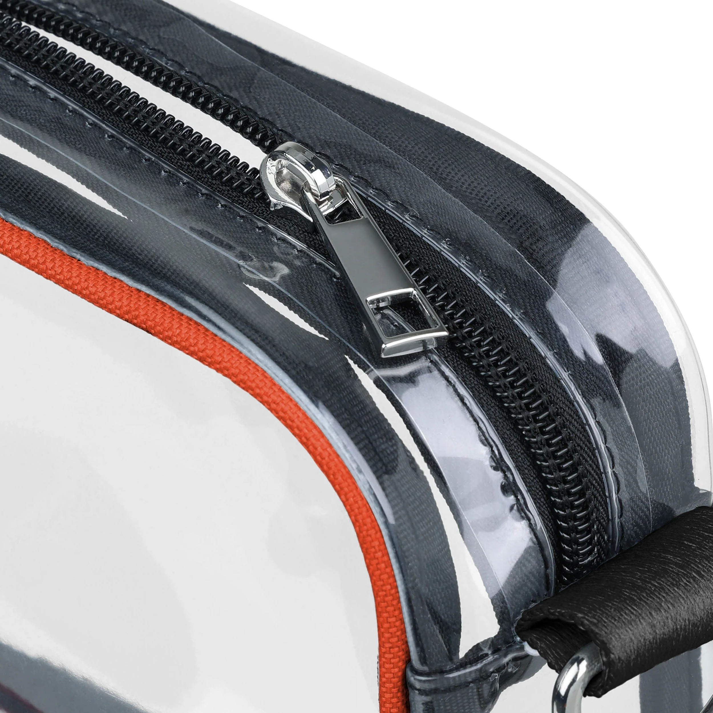 Cincinnati Bengals NFL Team Stripe Clear Crossbody Bag - Image 4