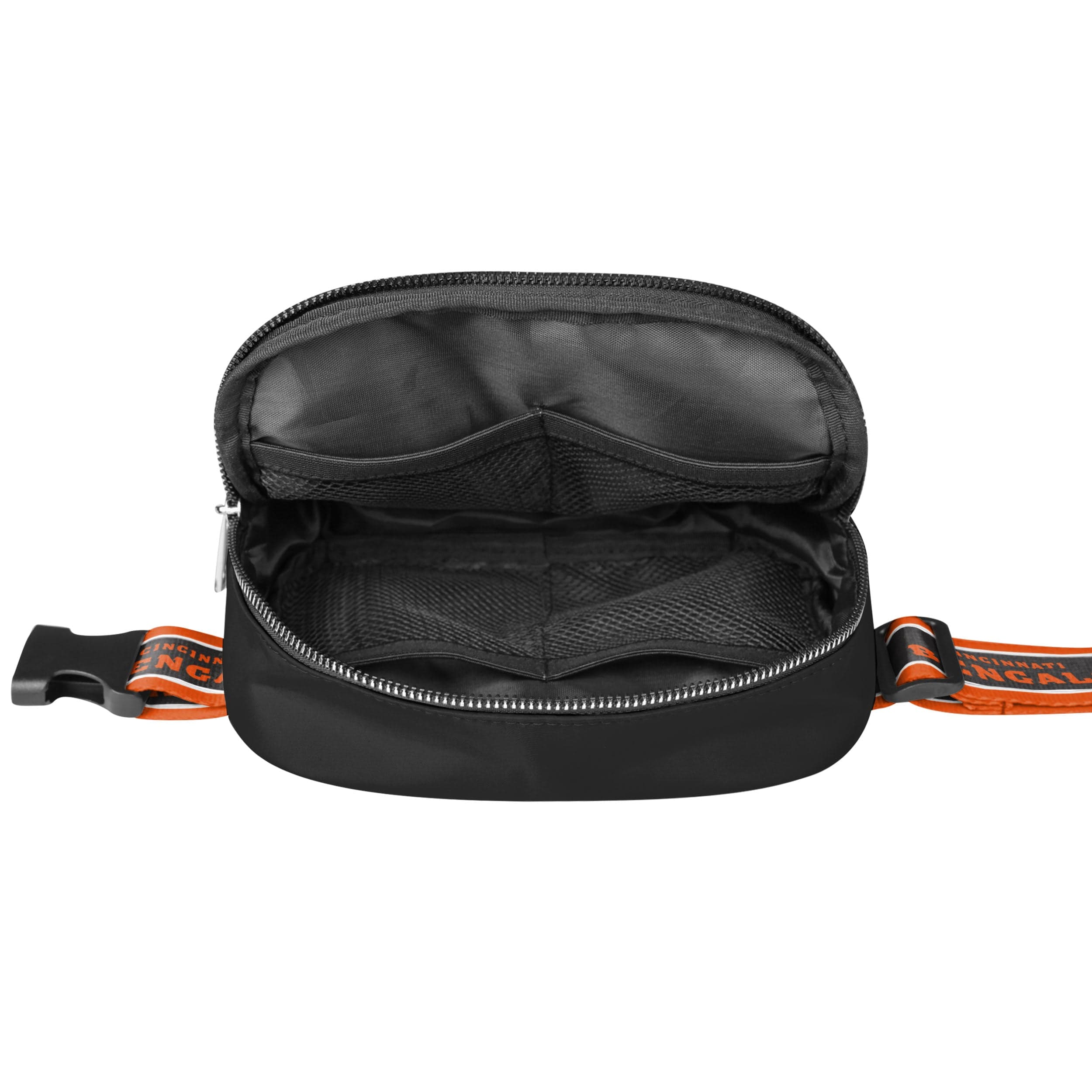 Cincinnati Bengals NFL Team Wordmark Crossbody Belt Bag - Image 5