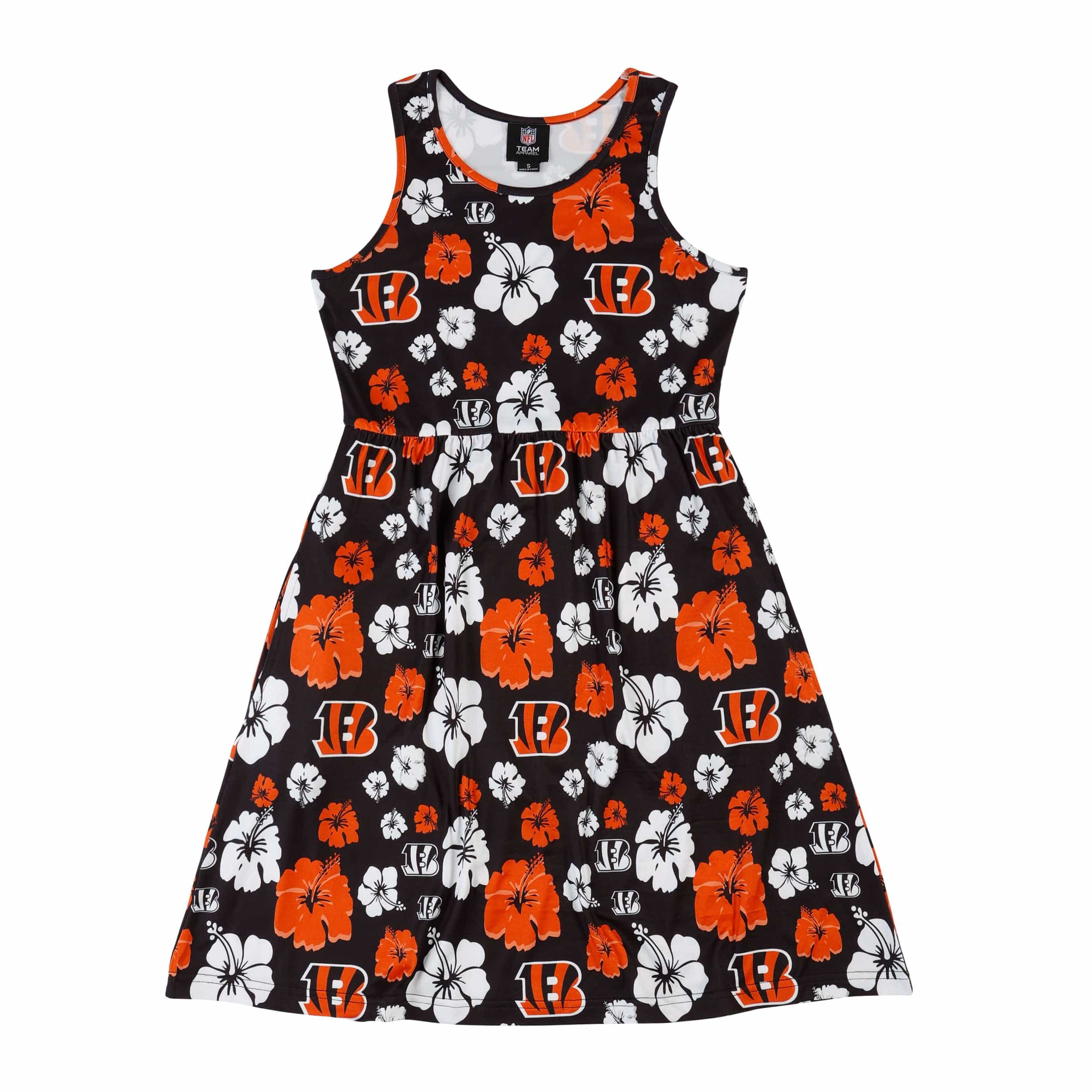 Cincinnati Bengals NFL Womens Fan Favorite Floral Sundress - Image 4