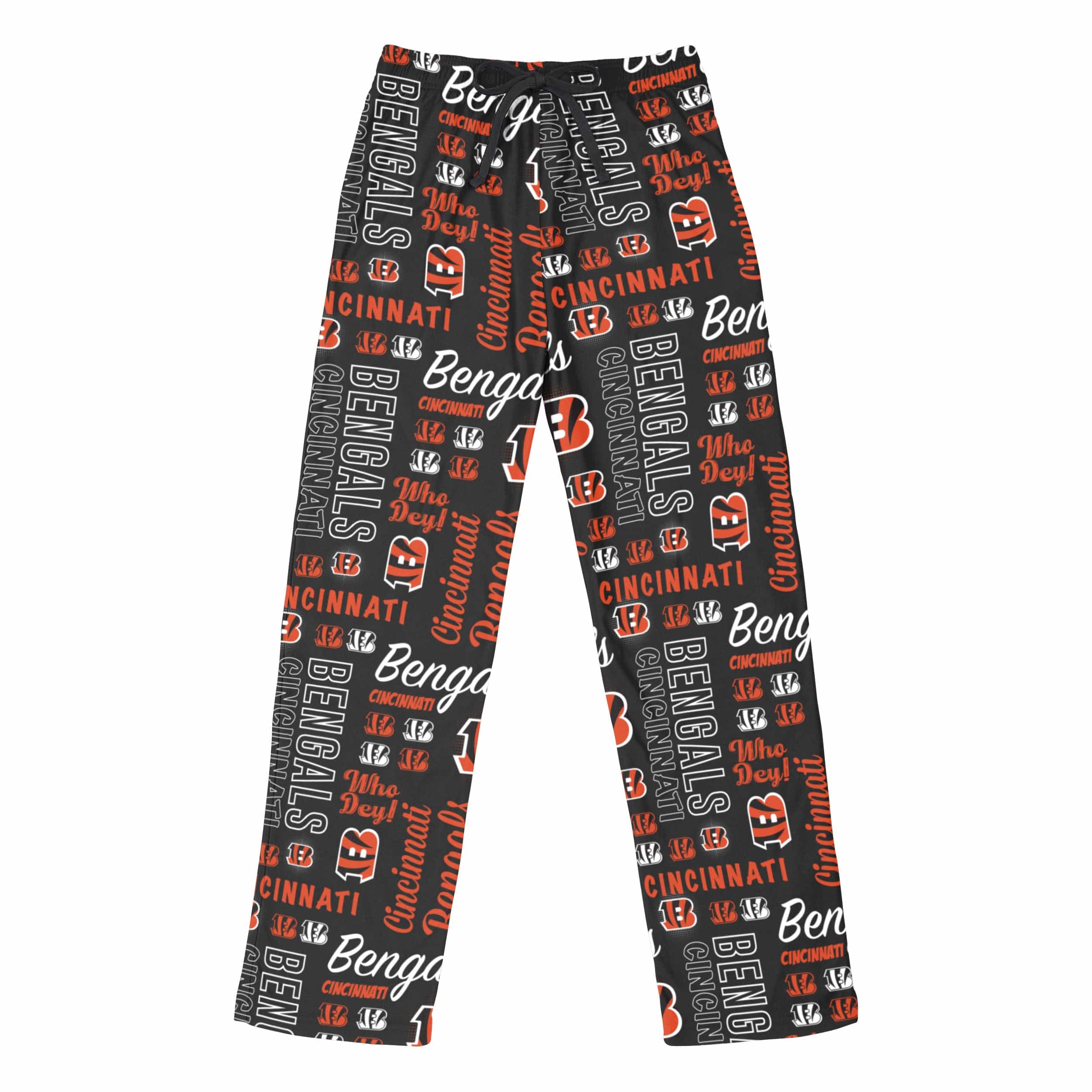 Cincinnati Bengals NFL Womens Mini Print Lounge Pants - Image 4