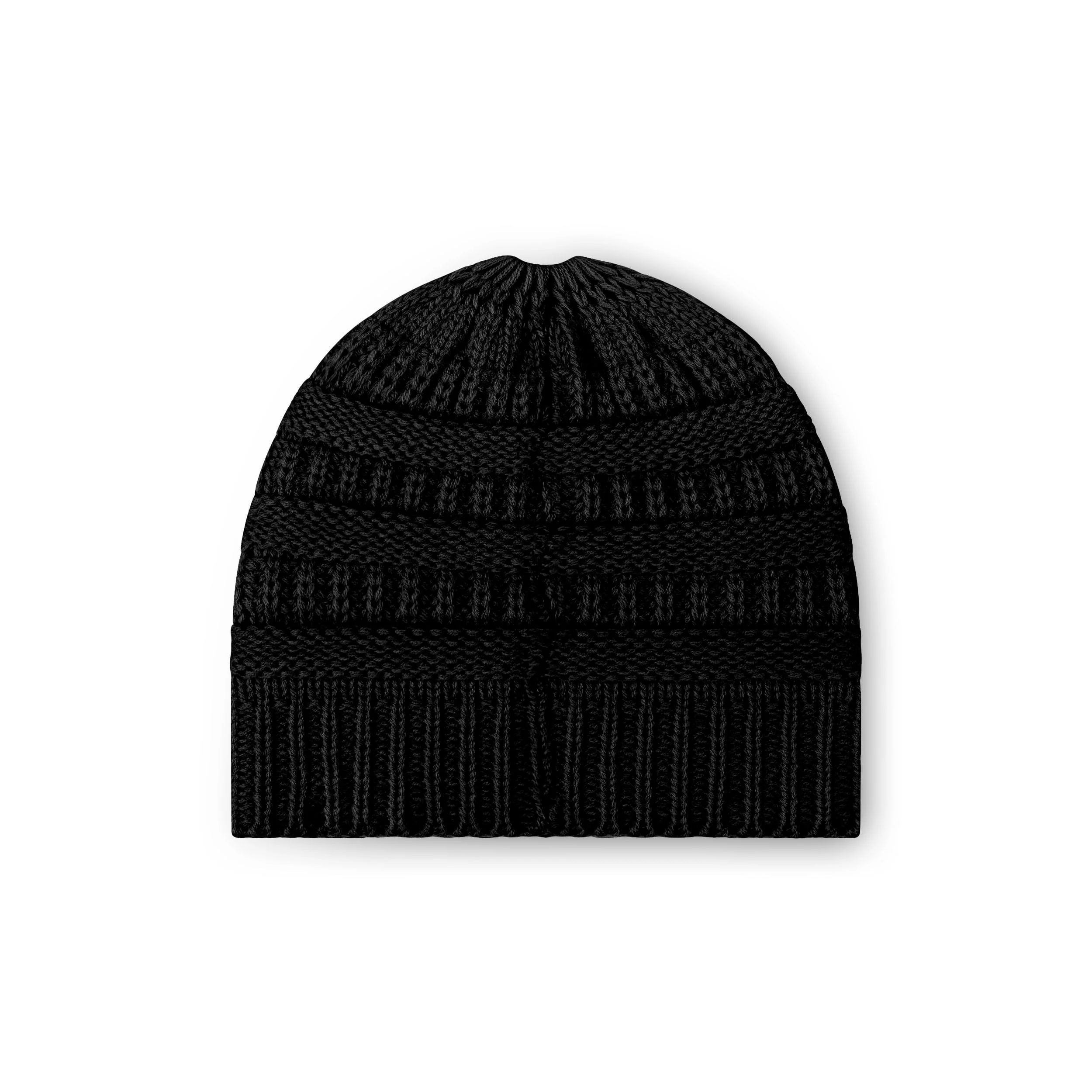 Cincinnati Bengals NFL Womens Solid Ponytail Beanie - Image 2