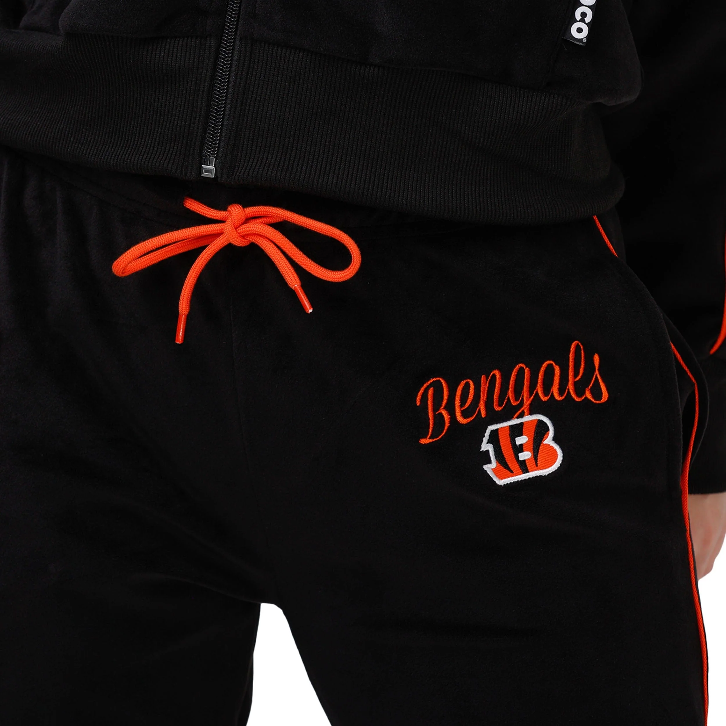 Cincinnati Bengals NFL Womens Velour Pants - Image 3