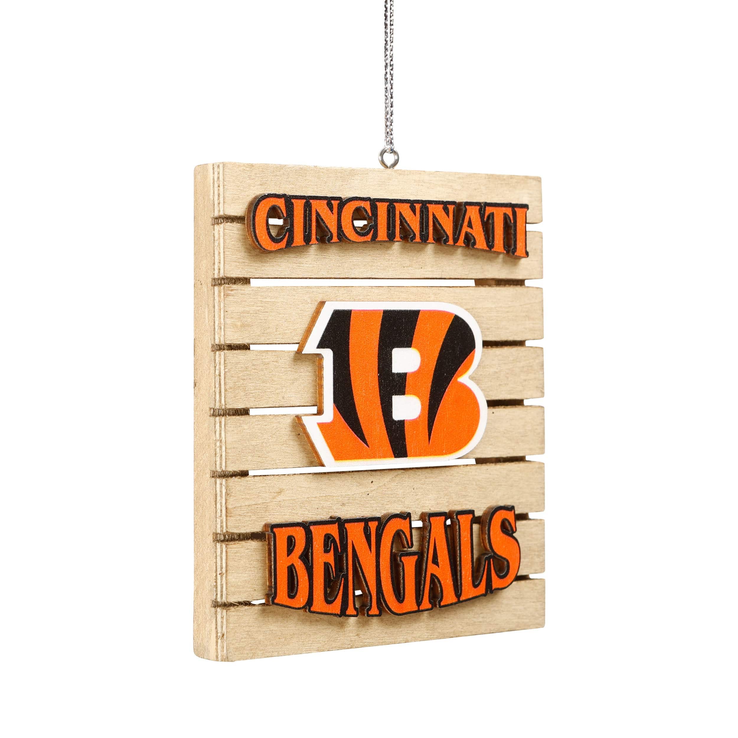Cincinnati Bengals NFL Wood Pallet Sign Ornament - Image 2